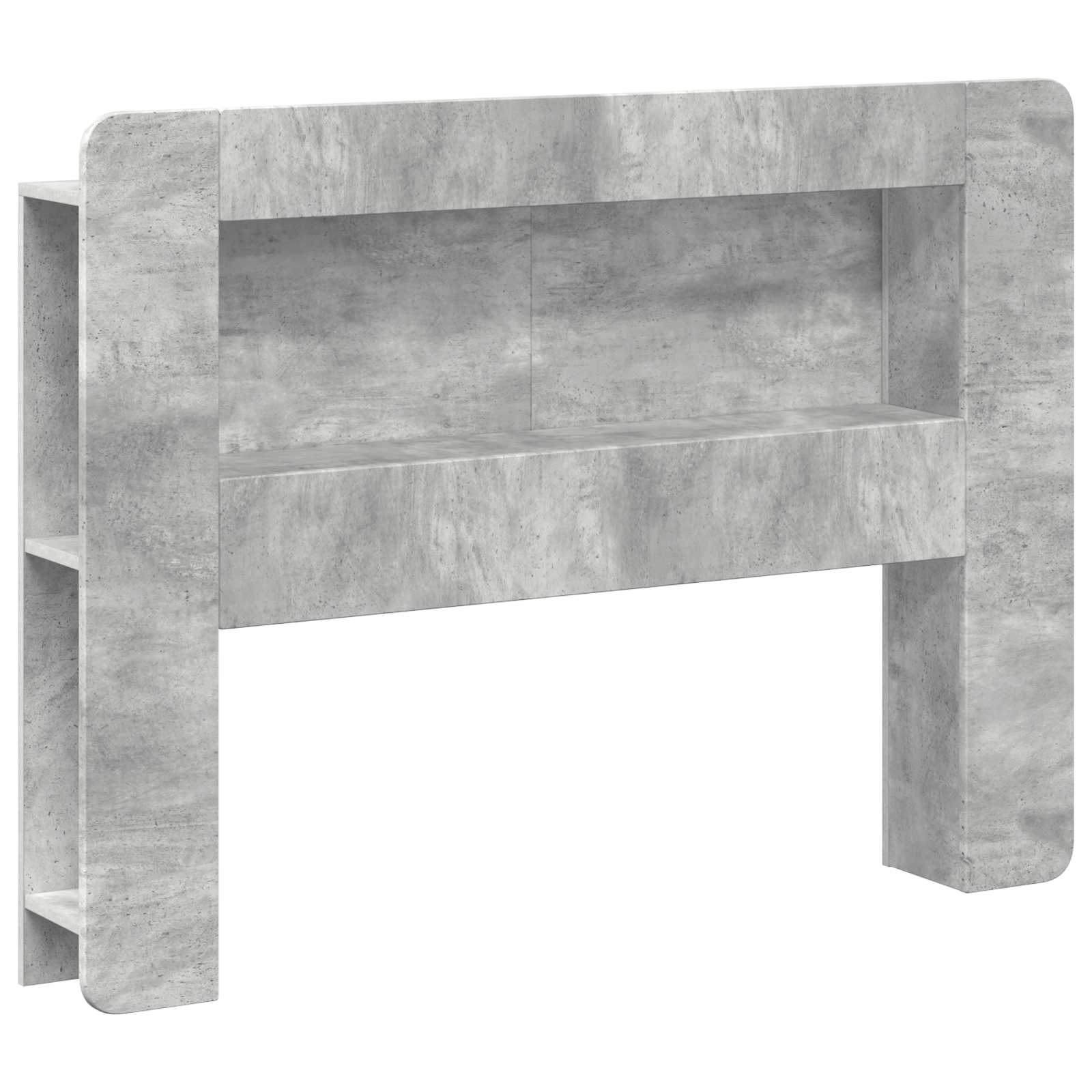 Cabinet de Tête de Lit Gris béton Bois d’ingénierie - XIOS
