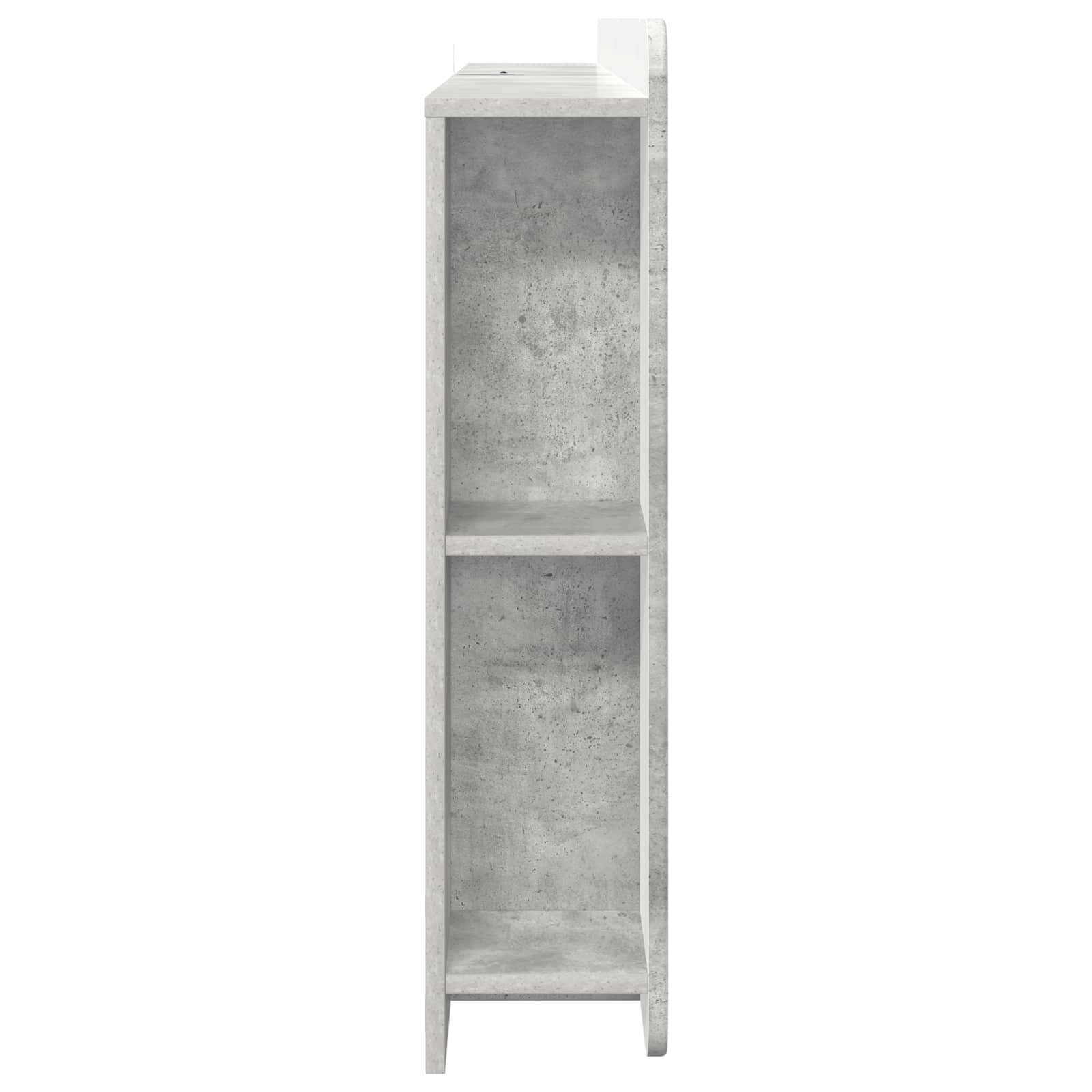 Cabinet de Tête de Lit Gris béton Bois d’ingénierie - XIOS