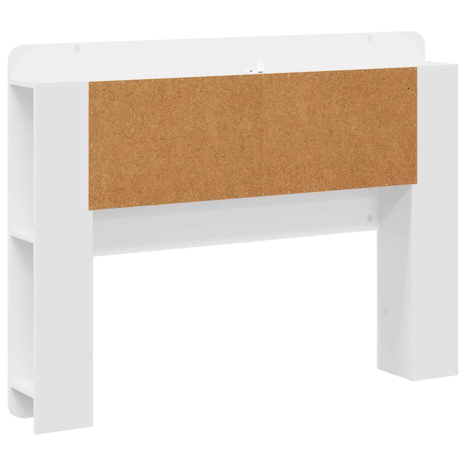 Cabinet de Tête de Lit Blanc brillant Bois d’ingénierie - XIOS