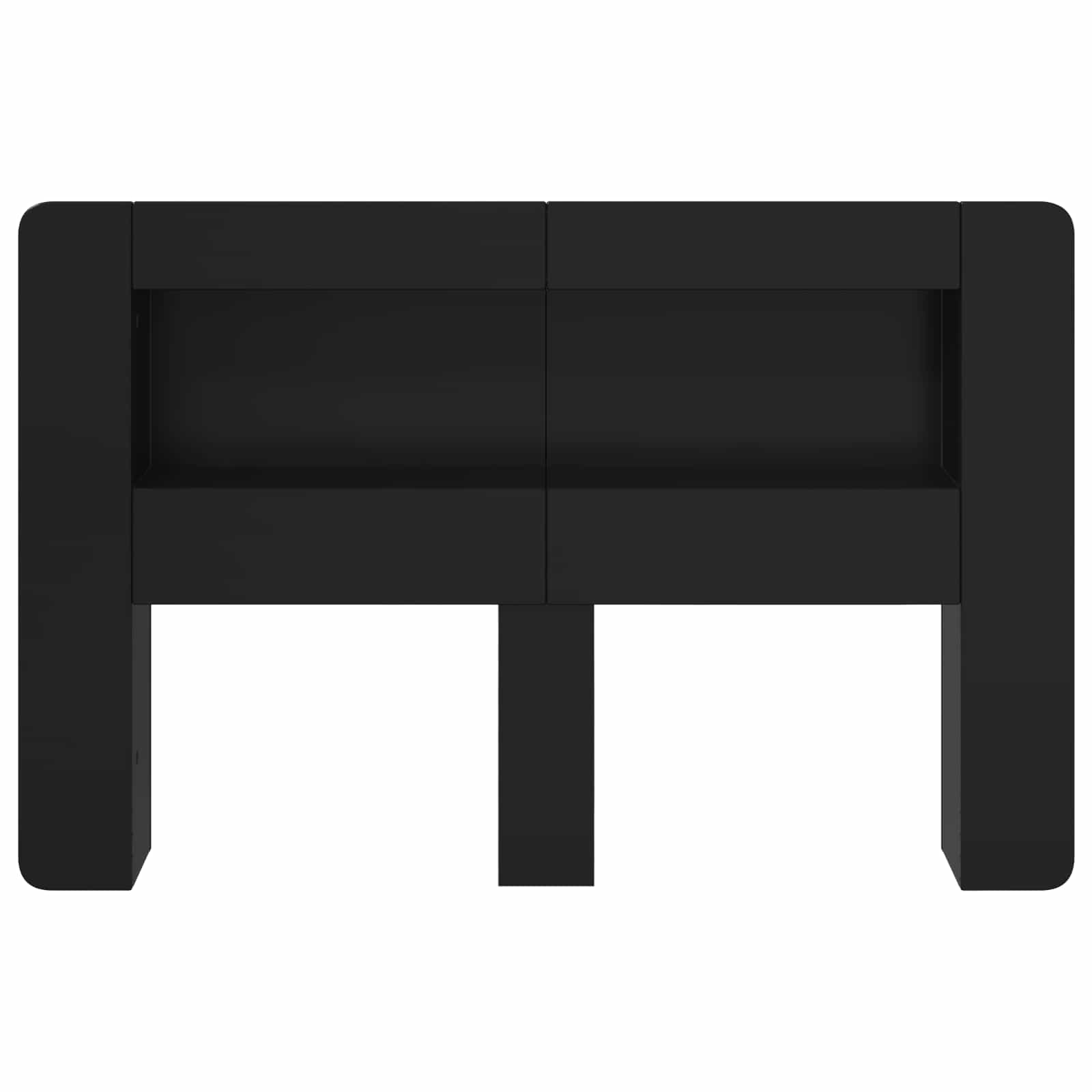 Cabinet de Tête de Lit avec stockage Bois d’ingénierie - XIOS