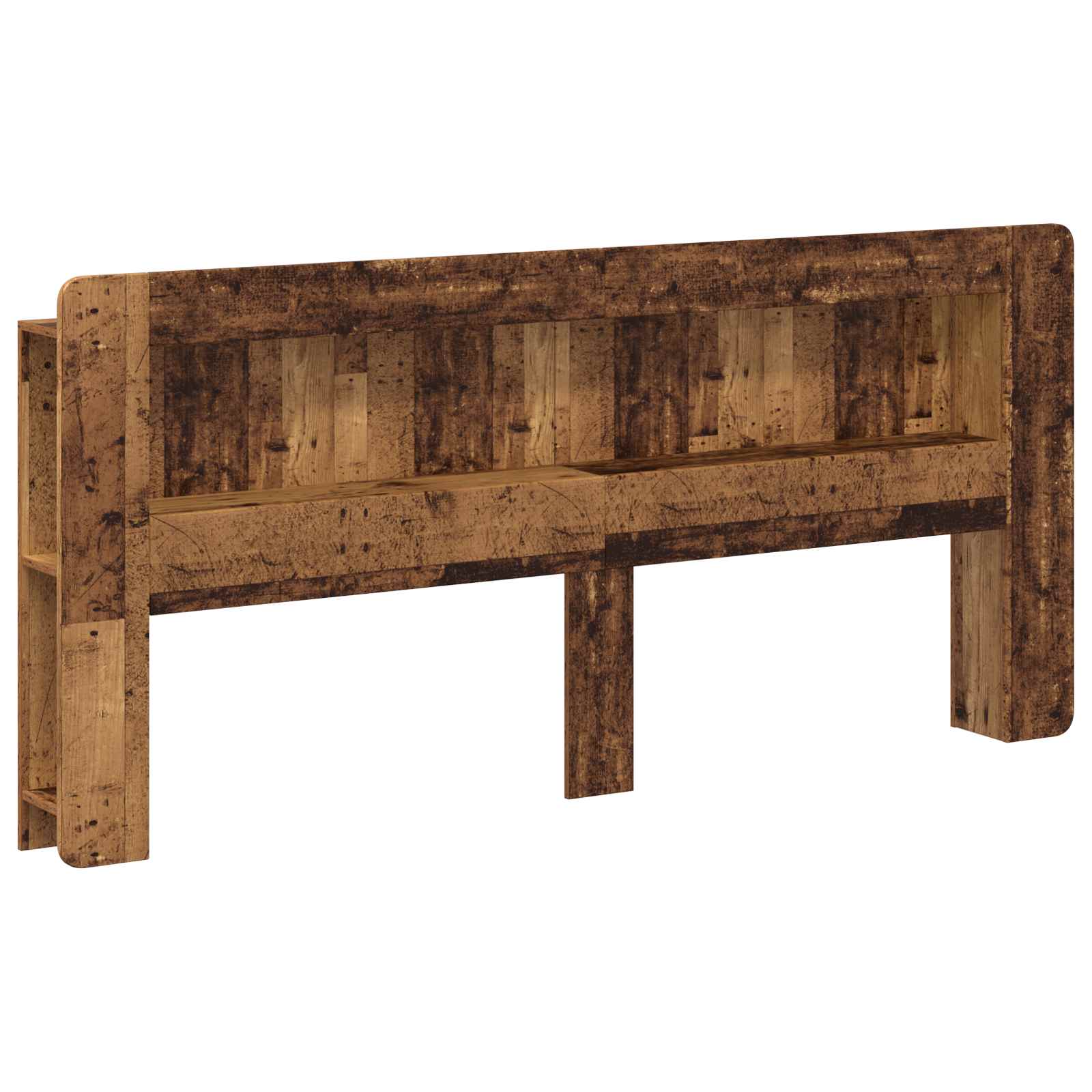 Cabinet de Tête de Lit Bois ancien Bois d’ingénierie - XIOS
