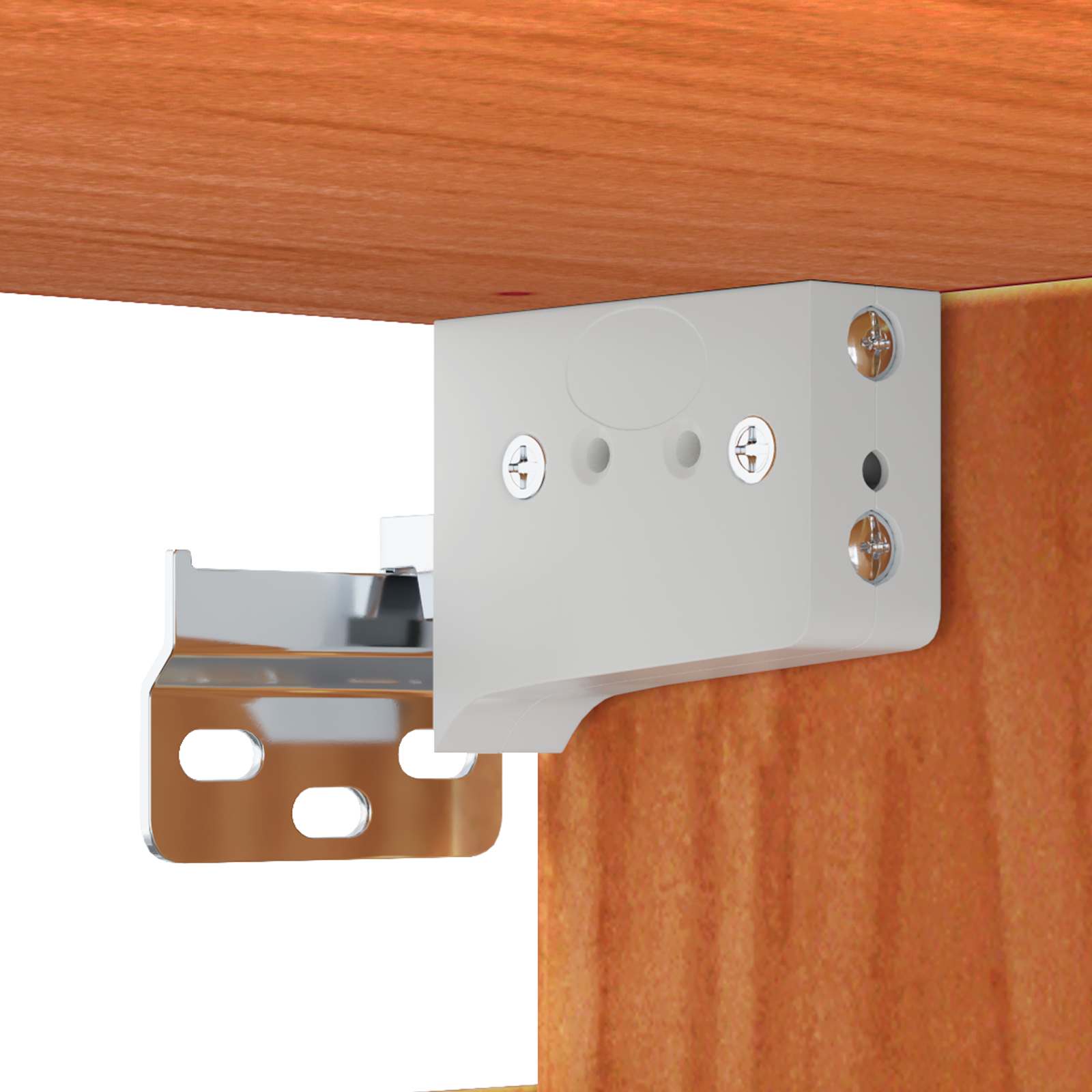 Meuble mural avec étagère 2 pcs Cire marron 80 x 30 x 30 cm - XIOS