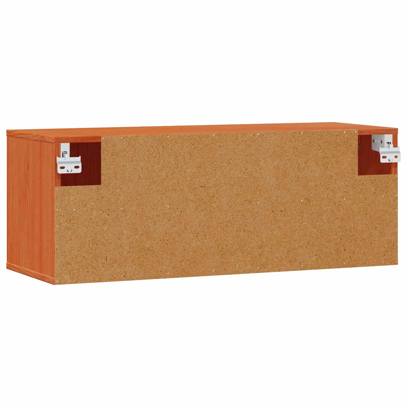 Meuble mural avec étagère 2 pcs Cire marron 80 x 30 x 30 cm - XIOS