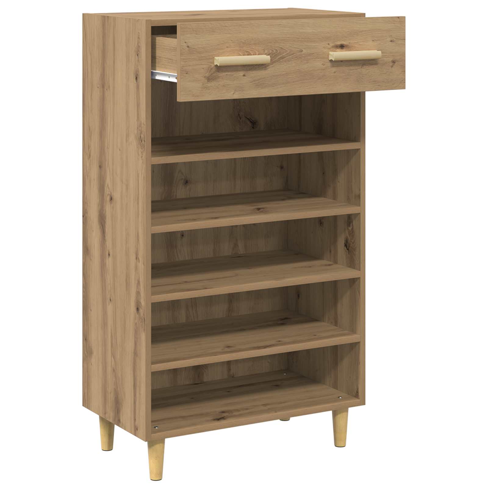 Cabinet à chaussures avec tiroir Chêne artisan 60 x 35 x 105 cm - XIOS