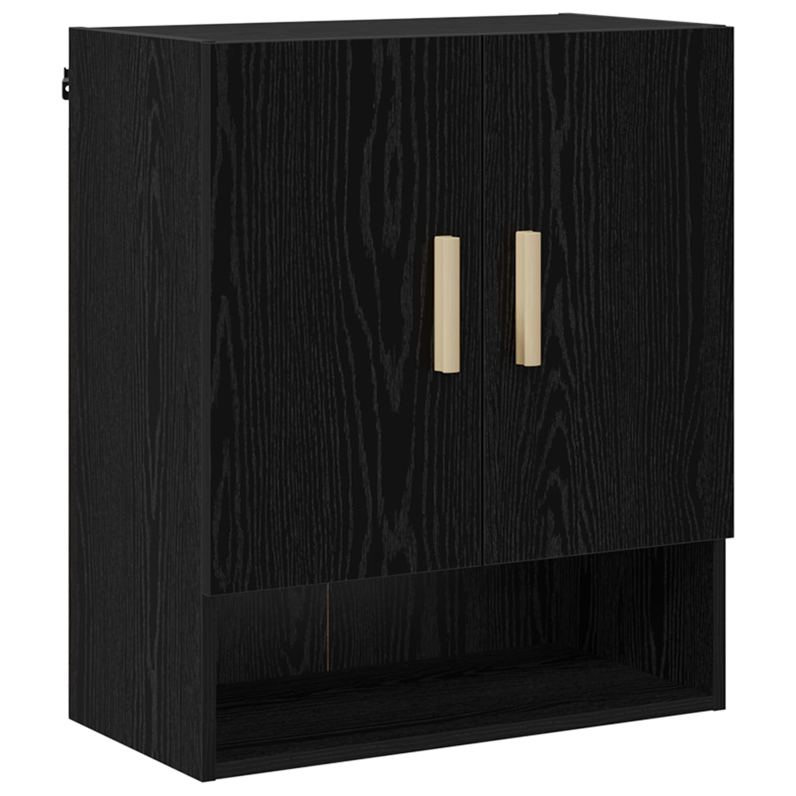 Meuble mural Chêne noir 60 x 31 x 70 cm Bois d'ingénierie - XIOS