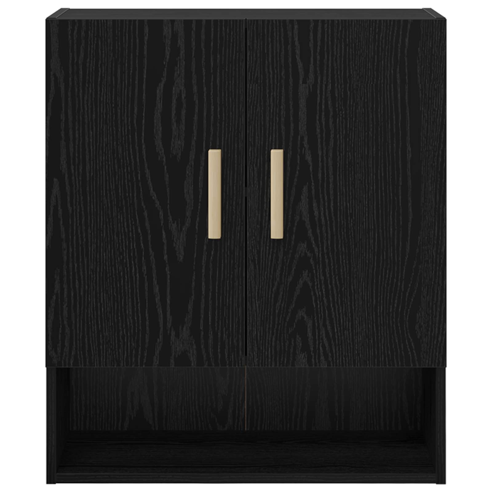 Meuble mural Chêne noir 60 x 31 x 70 cm Bois d'ingénierie - XIOS