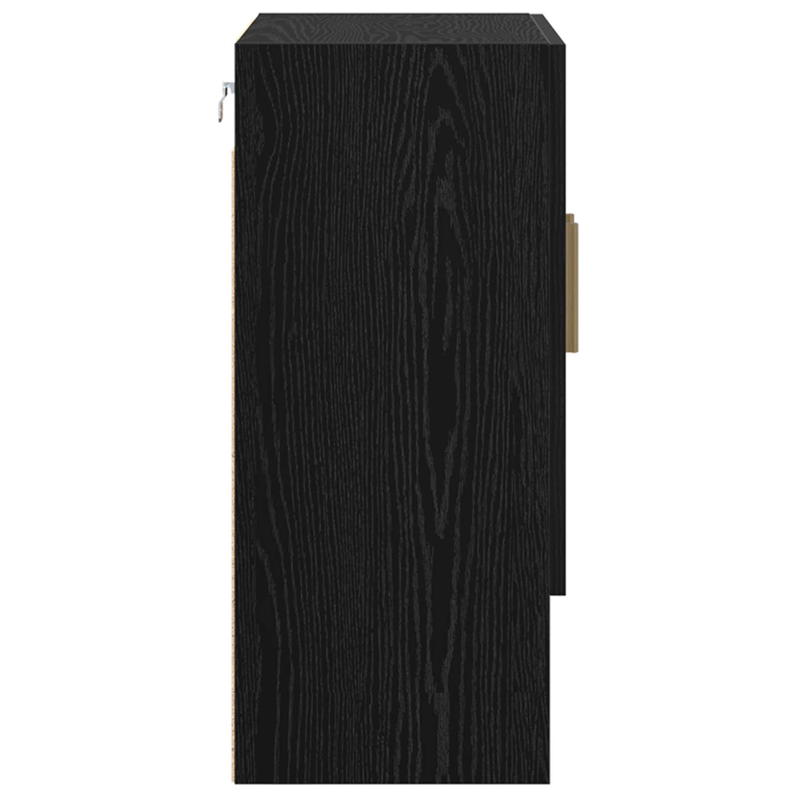 Meuble mural Chêne noir 60 x 31 x 70 cm Bois d'ingénierie - XIOS