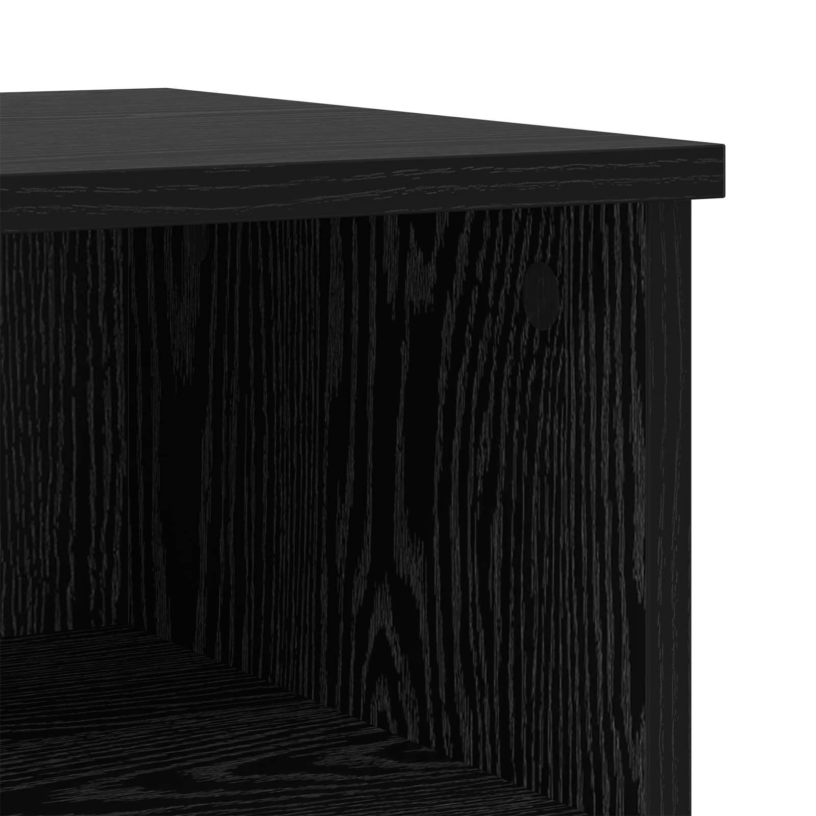 Armoire de lit Chêne noir 40 x 35 x 50 cm Bois d'ingénierie - XIOS