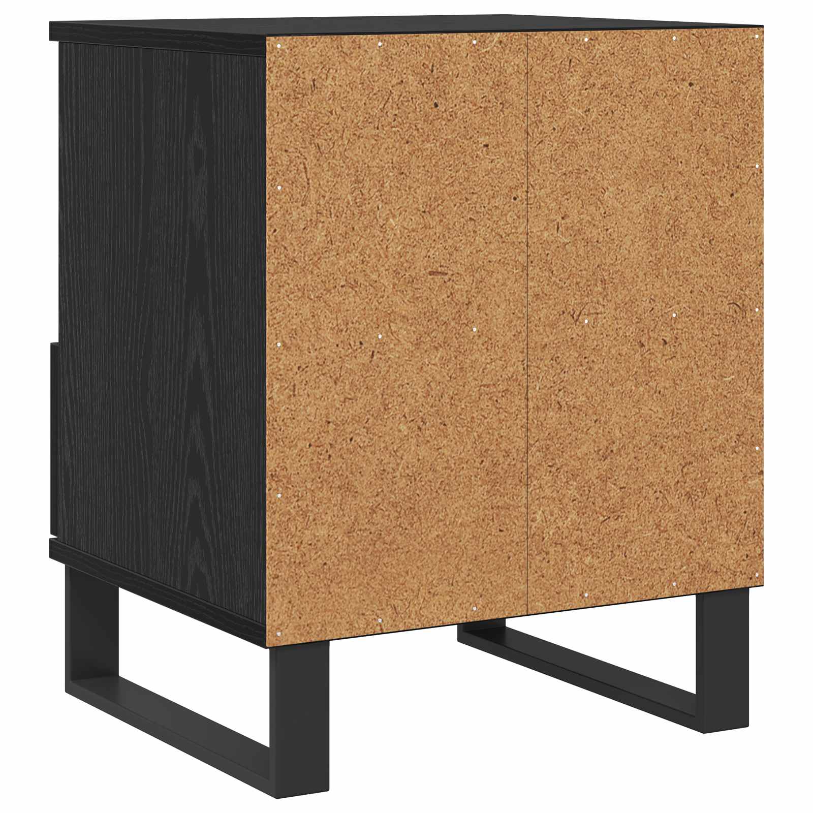 Armoire de lit Chêne noir 40 x 35 x 50 cm Bois d'ingénierie - XIOS