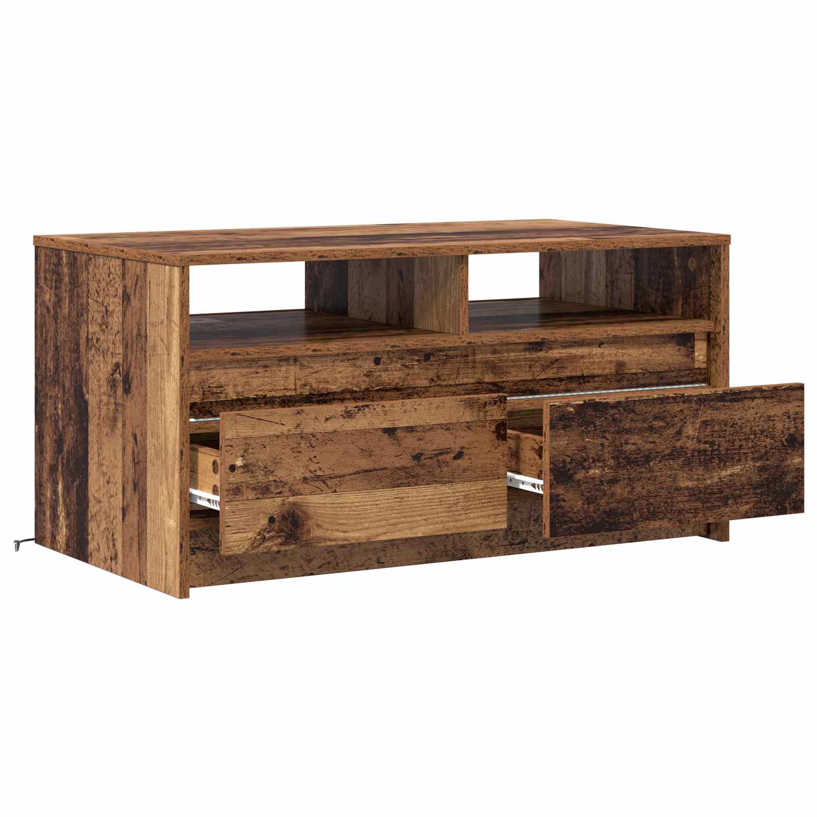 Table basse Bois ancien 90 x 50 x 45 cm Bois d'ingénierie - XIOS