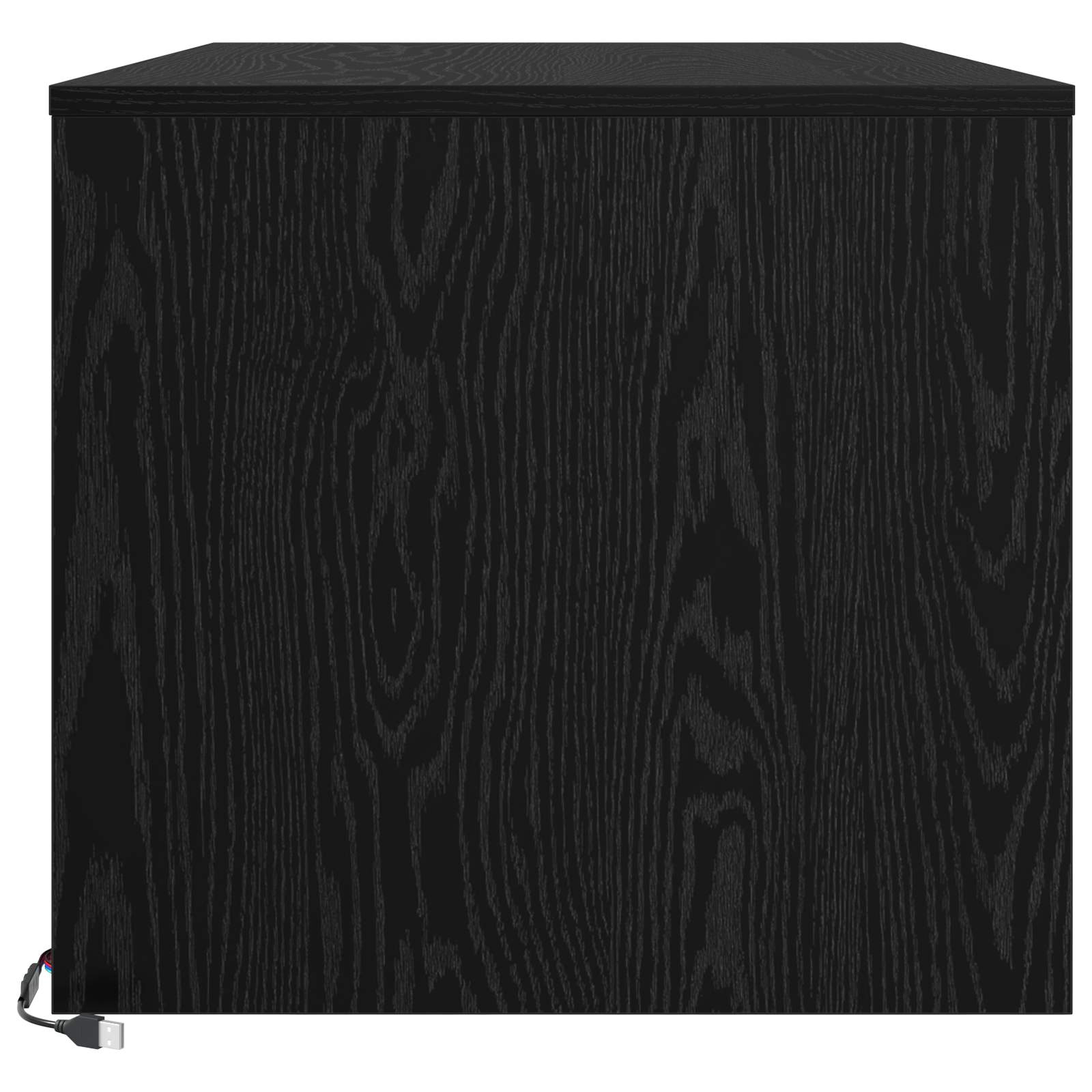 Table basse Chêne noir 90 x 50 x 45 cm Bois d'ingénierie - XIOS