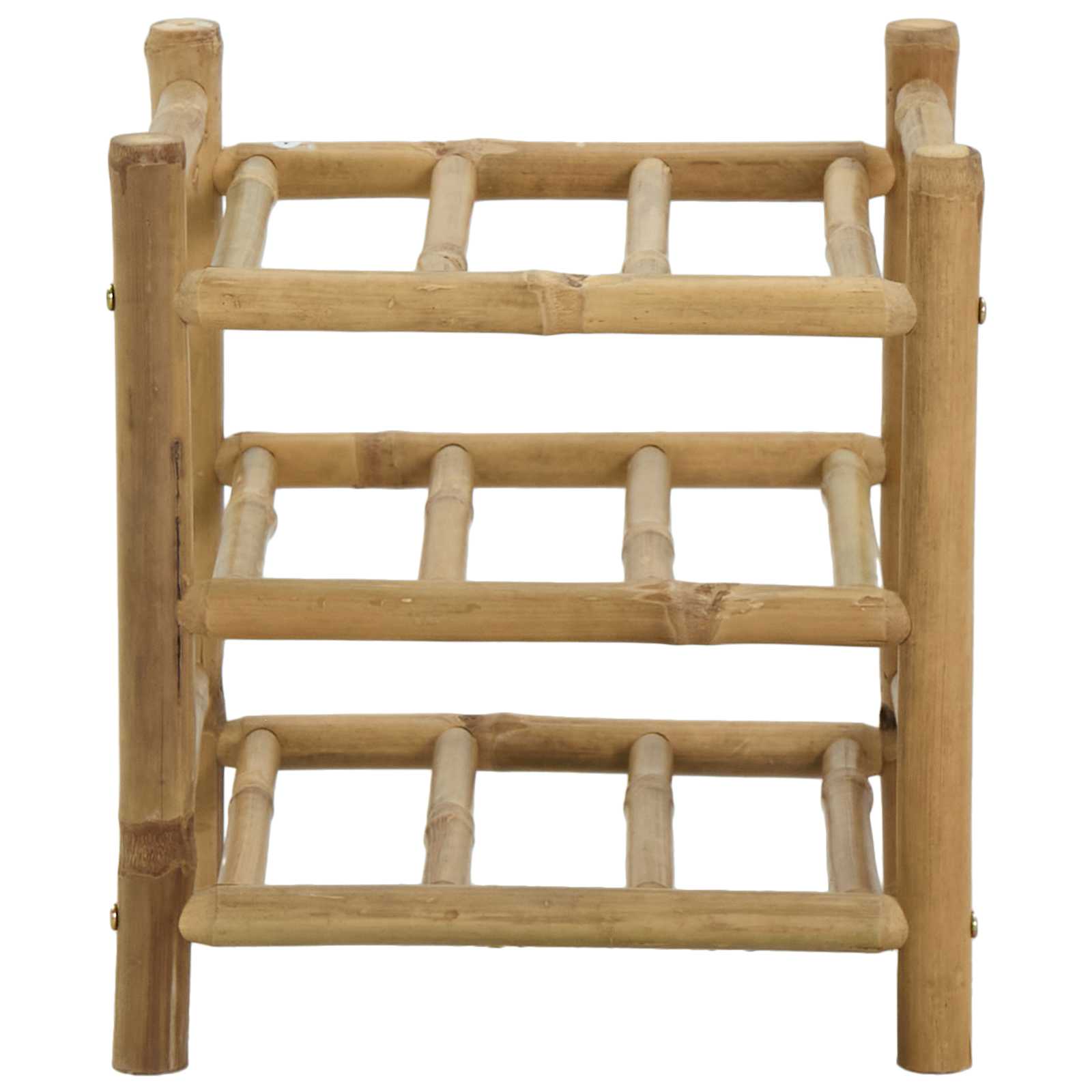 Étagère à vin Naturel 32,5 x 29,5 x 36 cm Bambou - XIOS