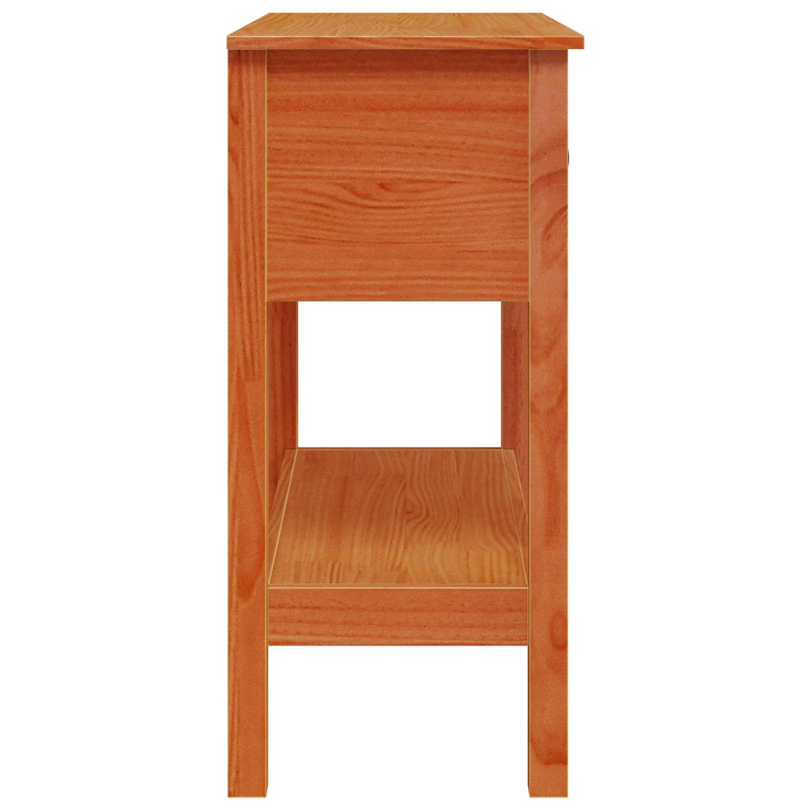 Table console Cire marron 75 x 35 x 75 cm Pin massif - XIOS