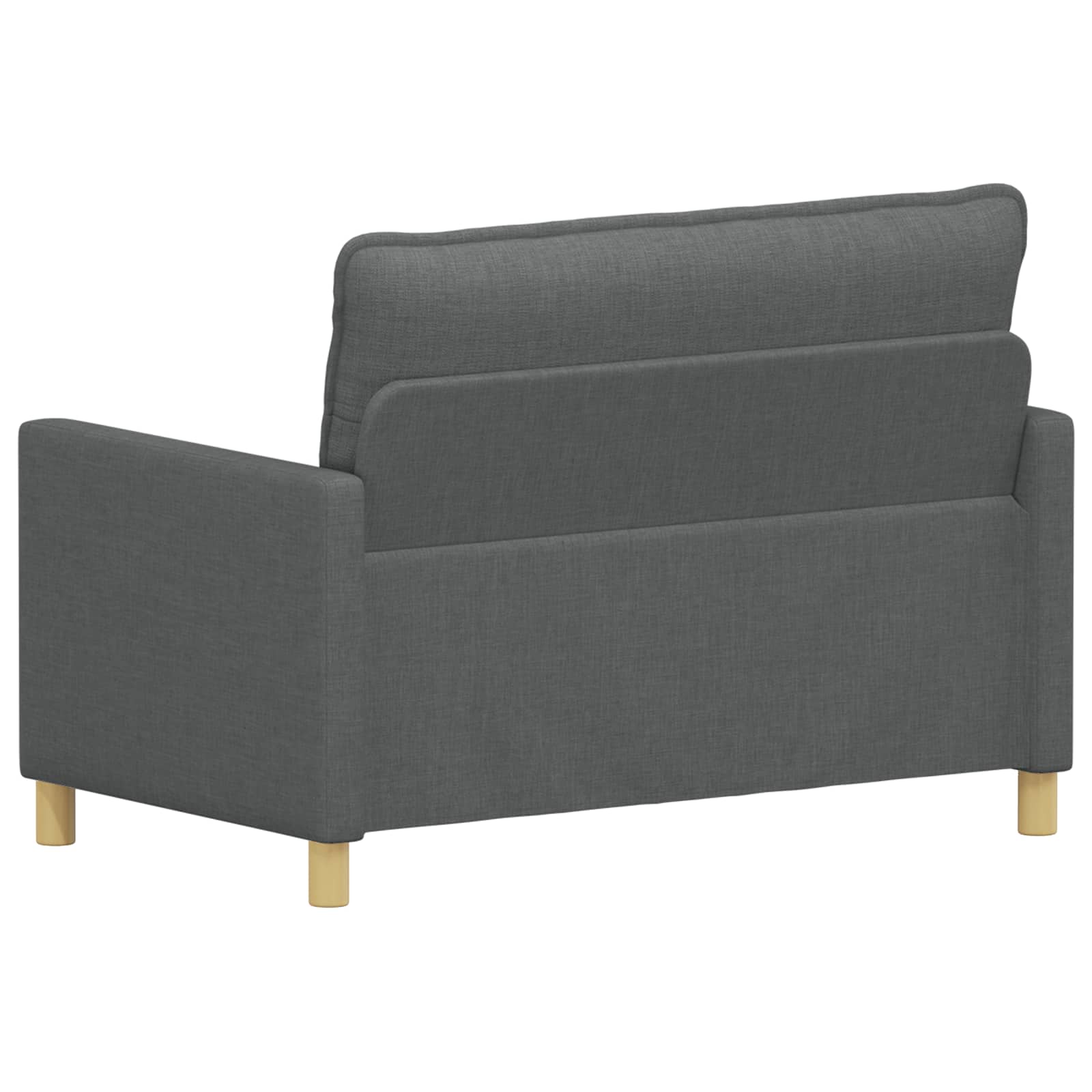 Canapé Gris foncé 126 x 81 x 87,5 cm Tissu