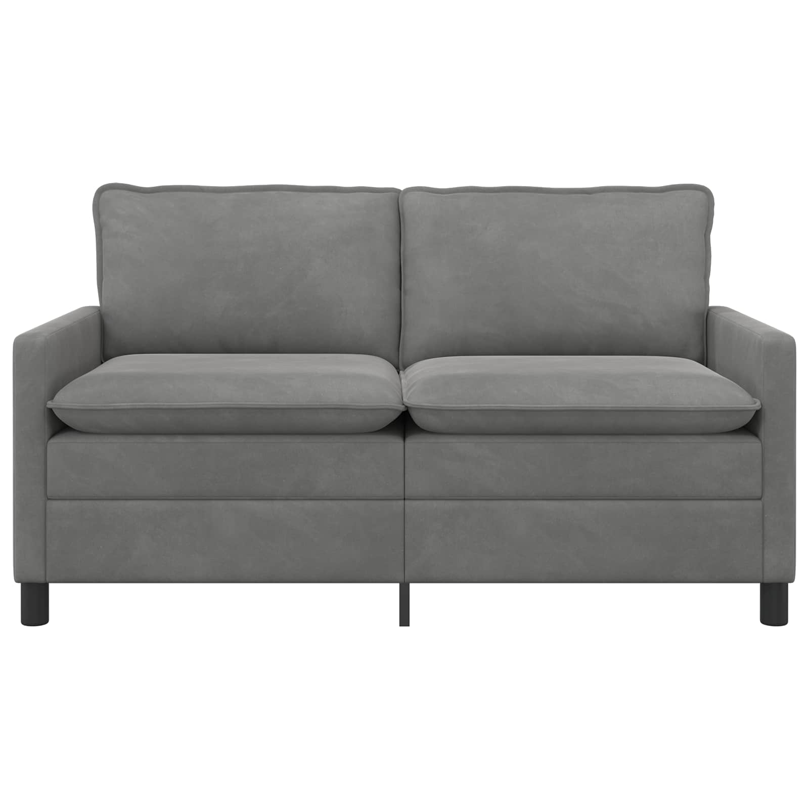 Canapé Gris foncé 156 x 81 x 87,5 cm Velours