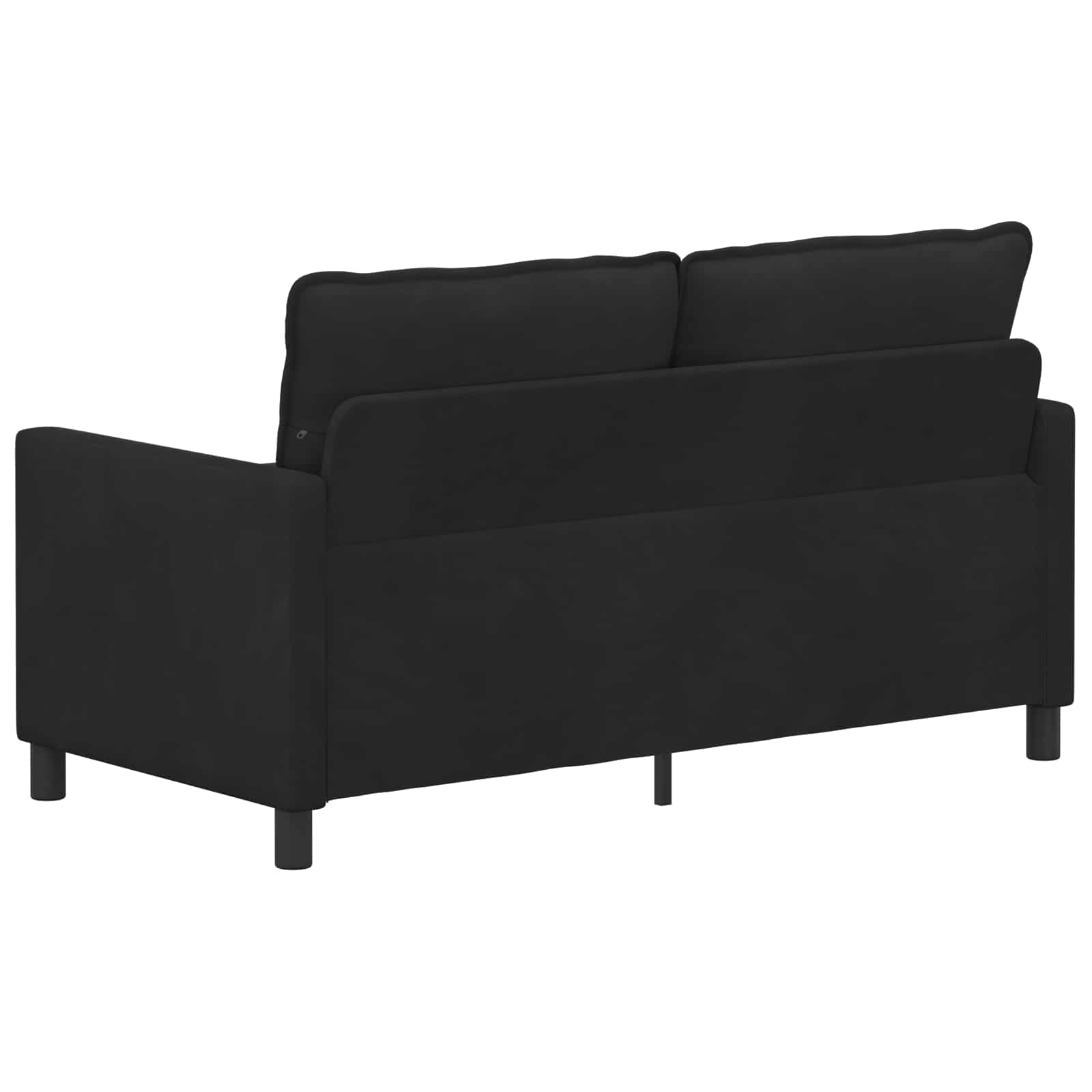 Canapé Noir 156 x 81 x 87,5 cm Velours - XIOS