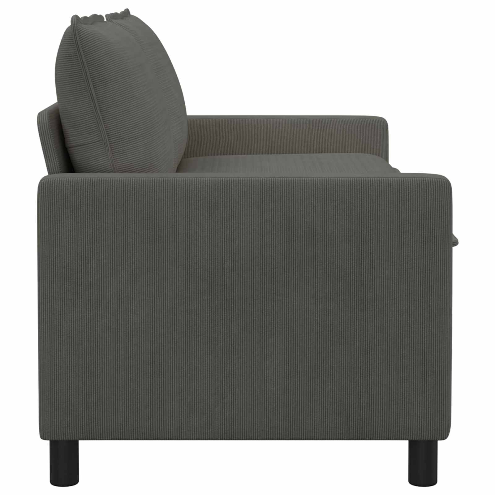 Canapé Gris foncé 156 x 81 x 87,5 cm Tissu