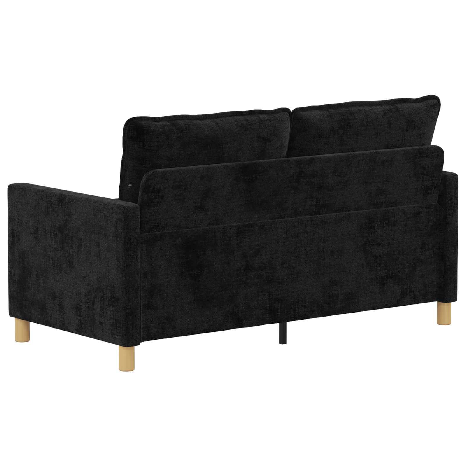 Canapé Noir 156 x 81 x 87,5 cm Polyester - XIOS