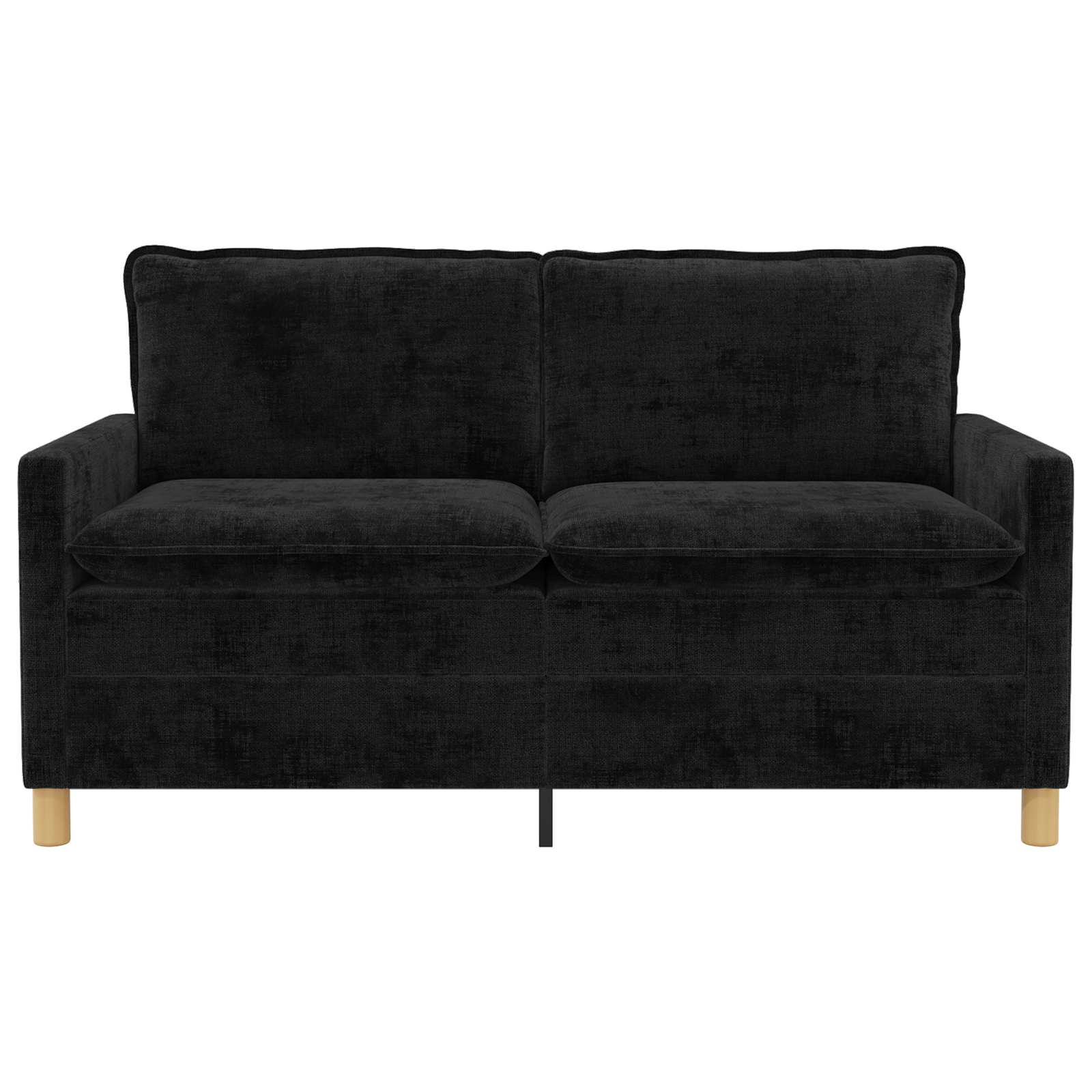 Canapé Noir 156 x 81 x 87,5 cm Polyester - XIOS