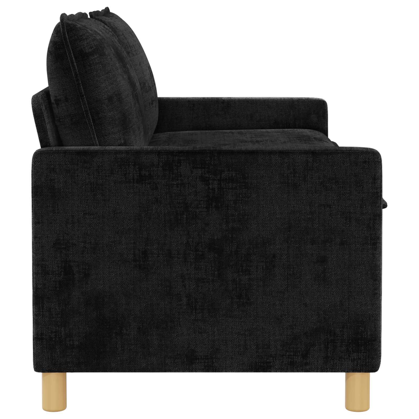 Canapé Noir 156 x 81 x 87,5 cm Polyester - XIOS