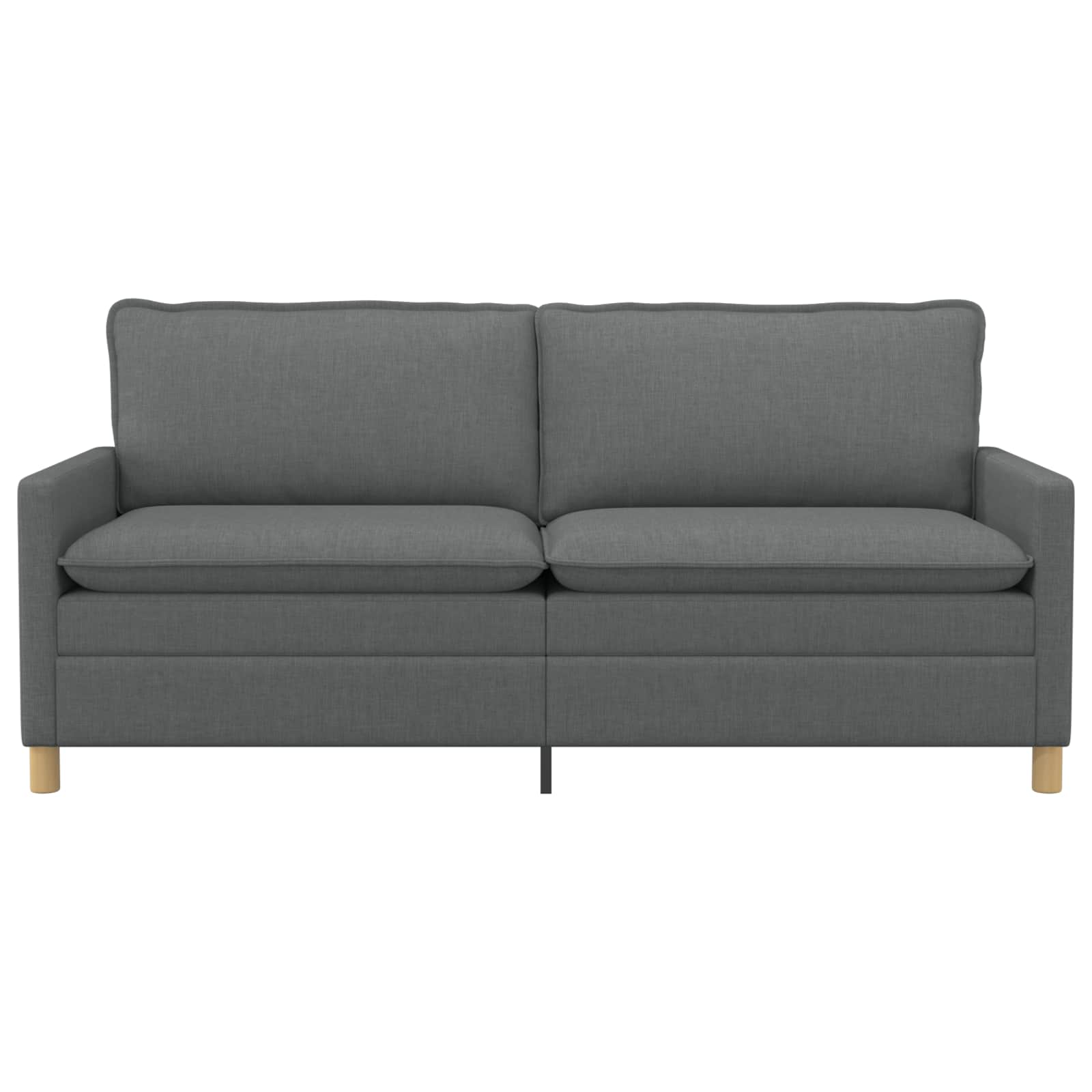 Canapé Gris foncé 196 x 81 x 87,5 cm Tissu