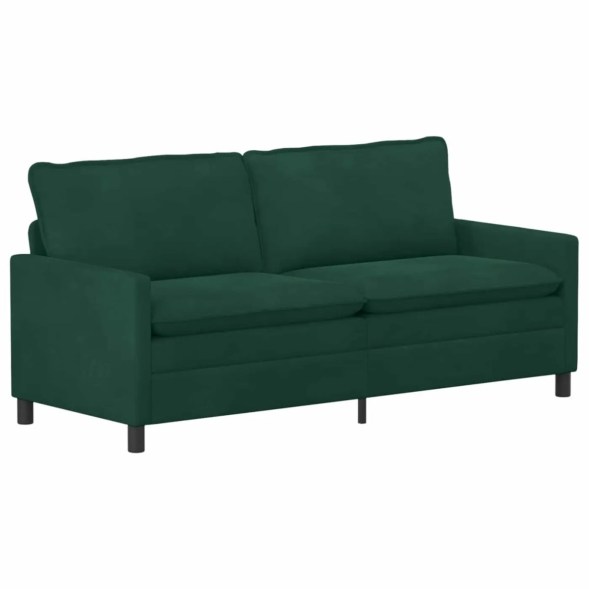 Canapé Vert foncé 196 x 81 x 87,5 cm Velours - XIOS