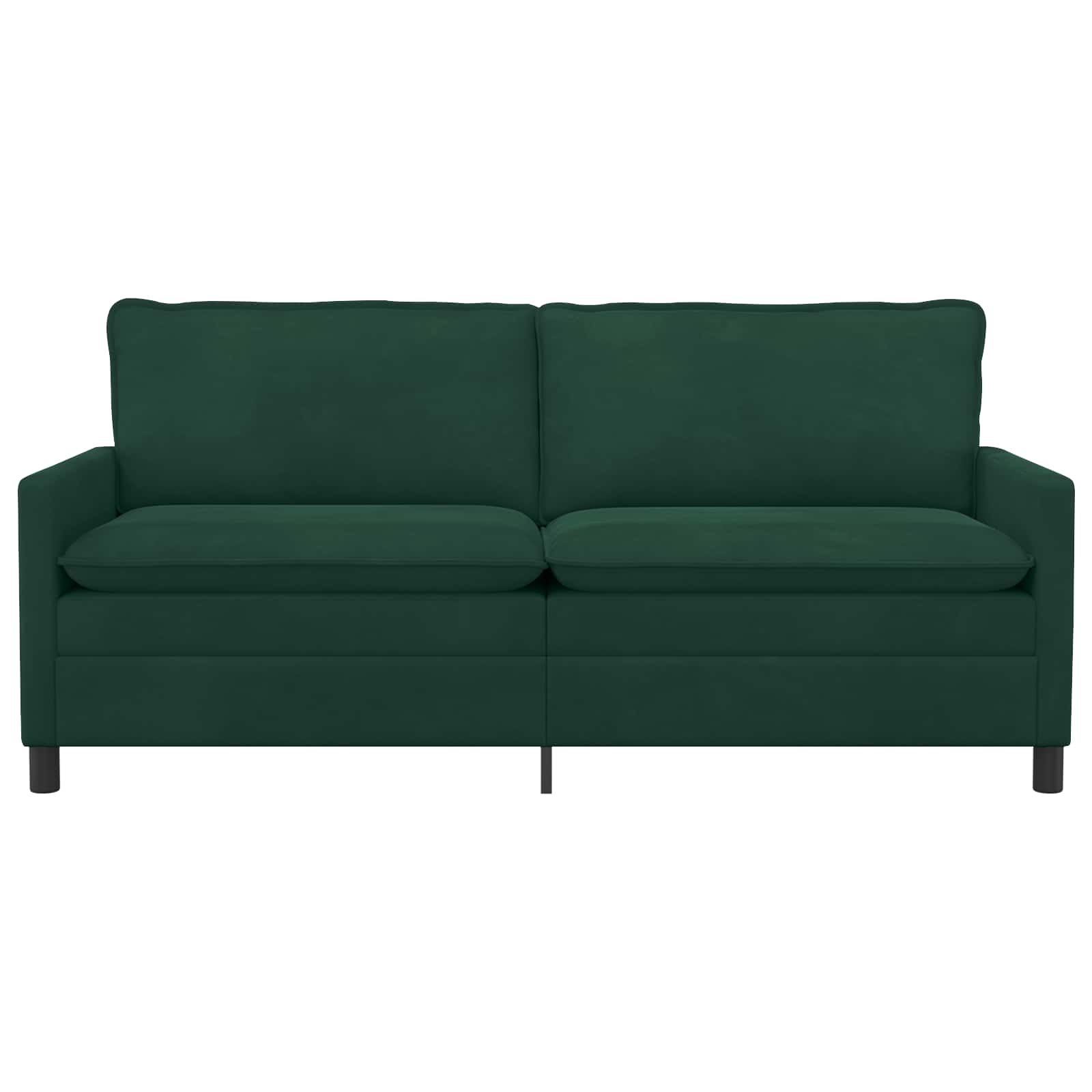 Canapé Vert foncé 196 x 81 x 87,5 cm Velours