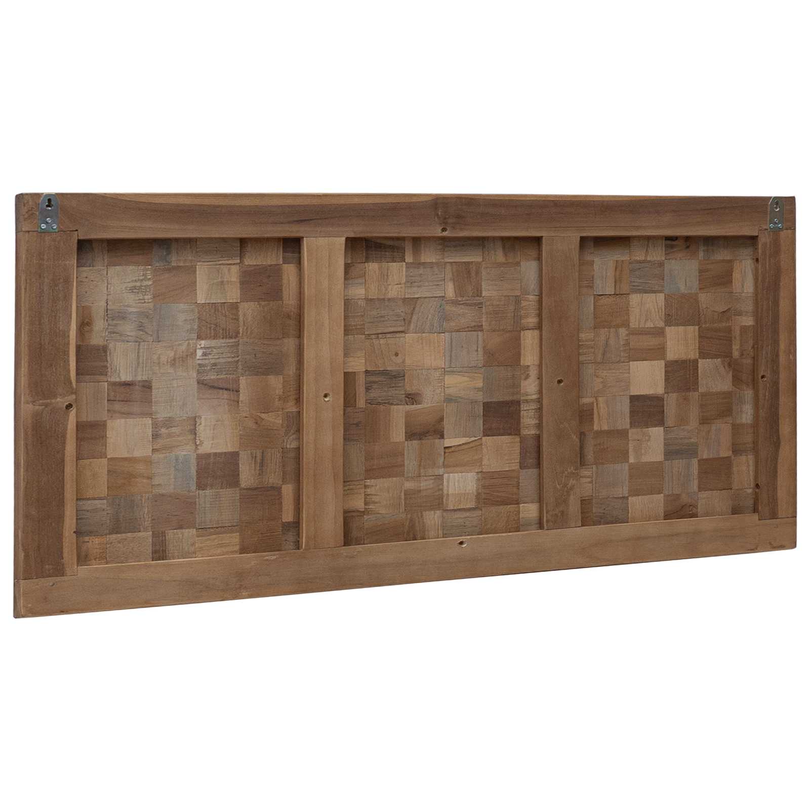 Tête de lit Montage mural Naturel 100 cm Bois de teck massif - XIOS