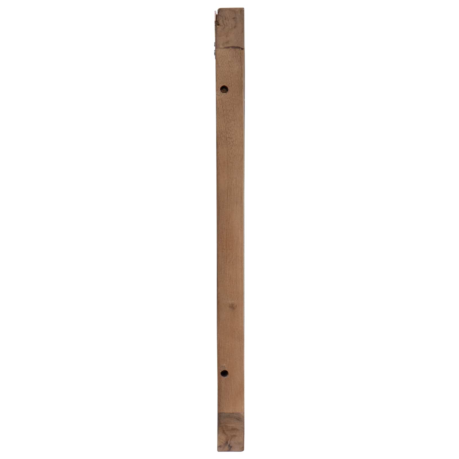 Tête de lit Montage mural Naturel 160 cm Bois de teck massif - XIOS