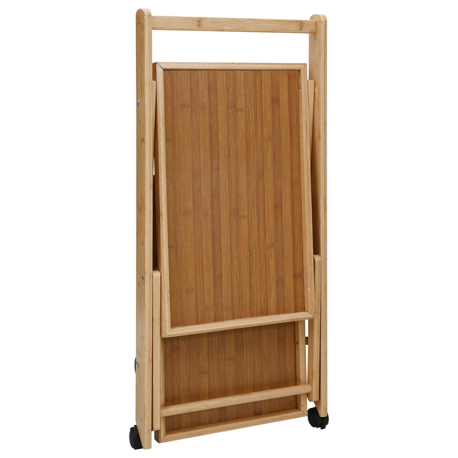 Chariot de Cuisine avec Roues Marron Clair 65 x 40,5 x 76,5 cm - XIOS