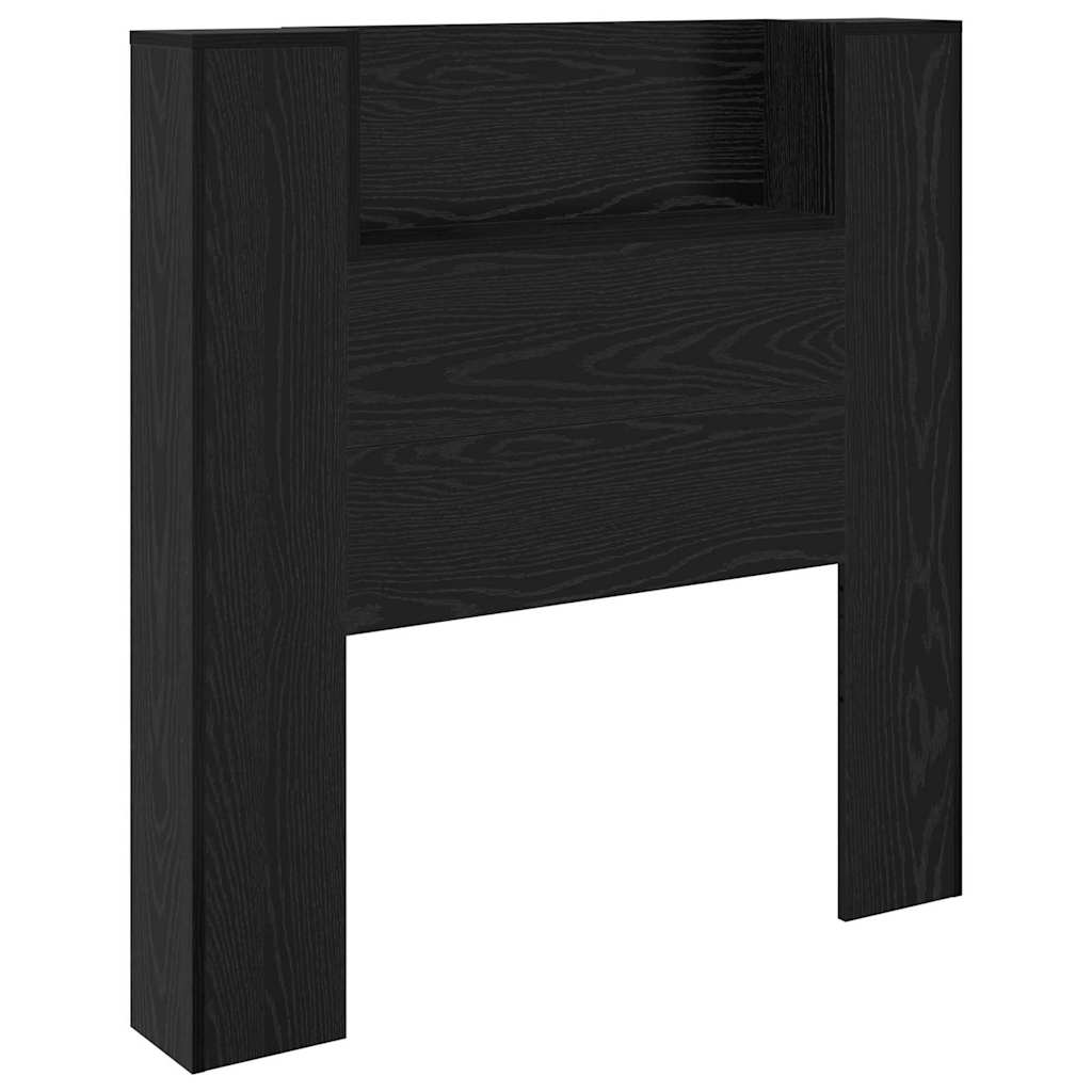 Cabinet de Tête de Lit Chêne noir 120 x 15 x 103.5 cm - XIOS