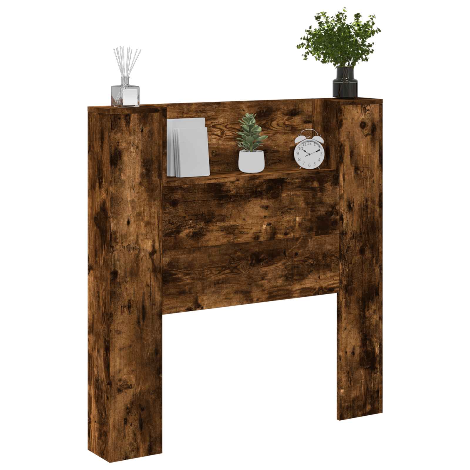 Tête de lit Chêne fumé 100 x 16,5 x 103,5 cm Bois d'ingénierie - XIOS