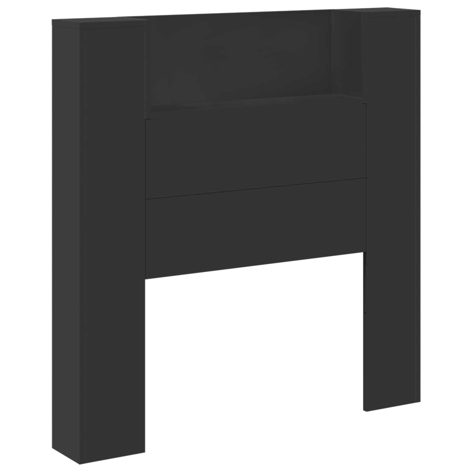 Tête de lit Noir 100 x 16,5 x 103,5 cm Bois d'ingénierie - XIOS