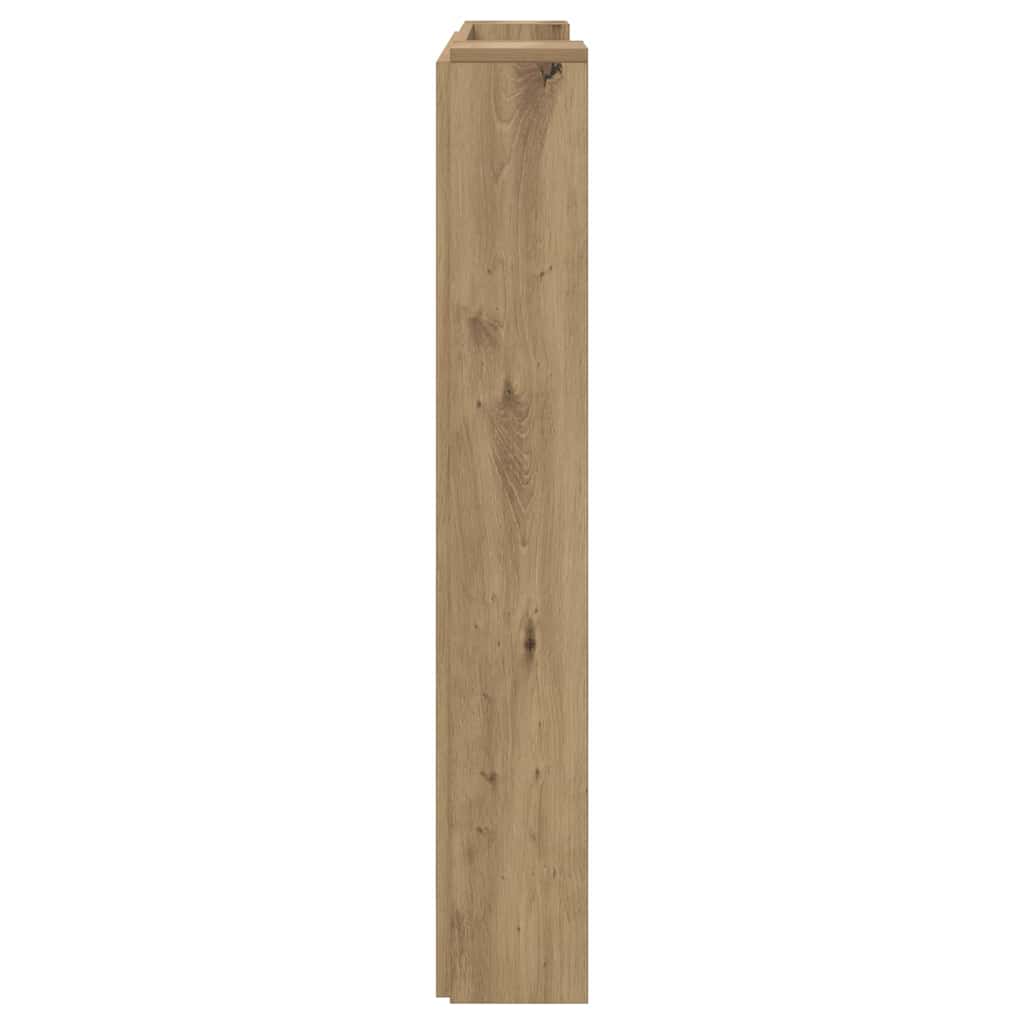 Tête de lit avec étagère Chêne artisanal 100 x 15 x 103,5 cm - XIOS