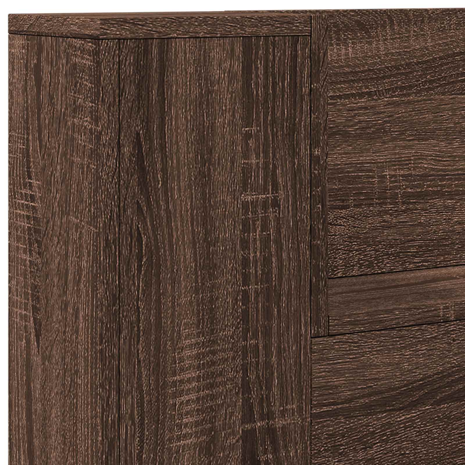 Tête de lit Chêne brun 100 x 16,5 x 103,5 cm Bois d'ingénierie - XIOS