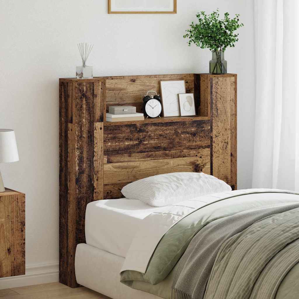 Tête de lit Bois ancien 100 x 15 x 103,5 cm Bois d'ingénierie - XIOS