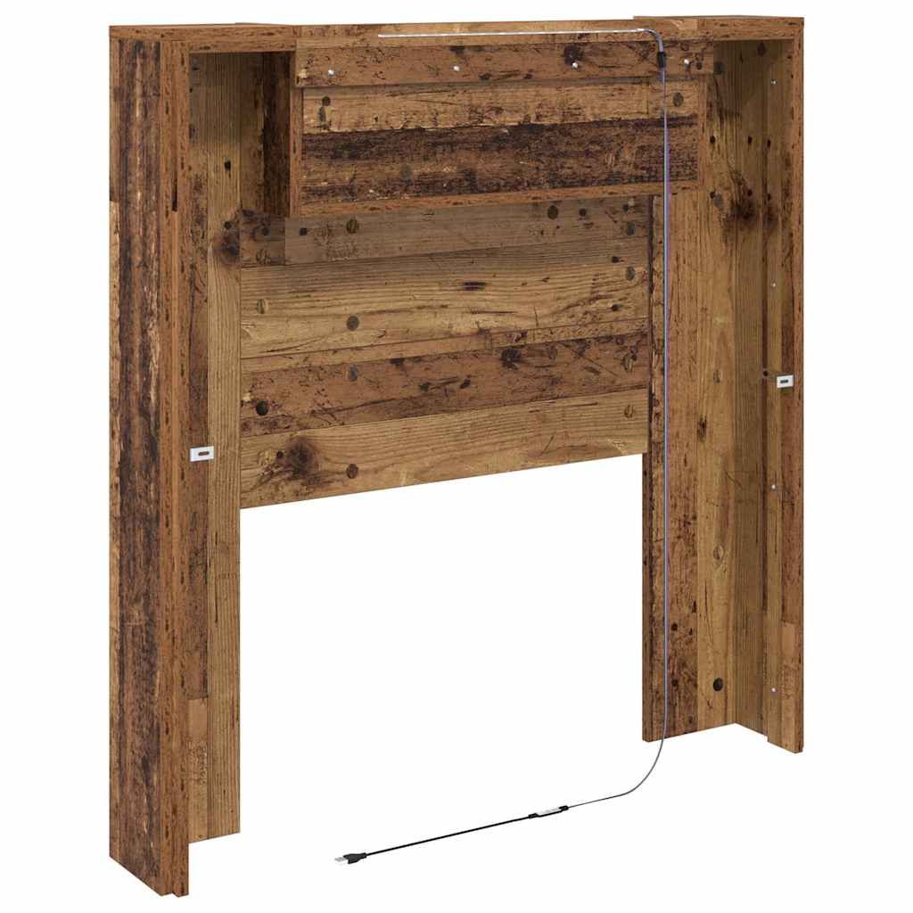 Tête de lit Bois ancien 100 x 15 x 103,5 cm Bois d'ingénierie - XIOS