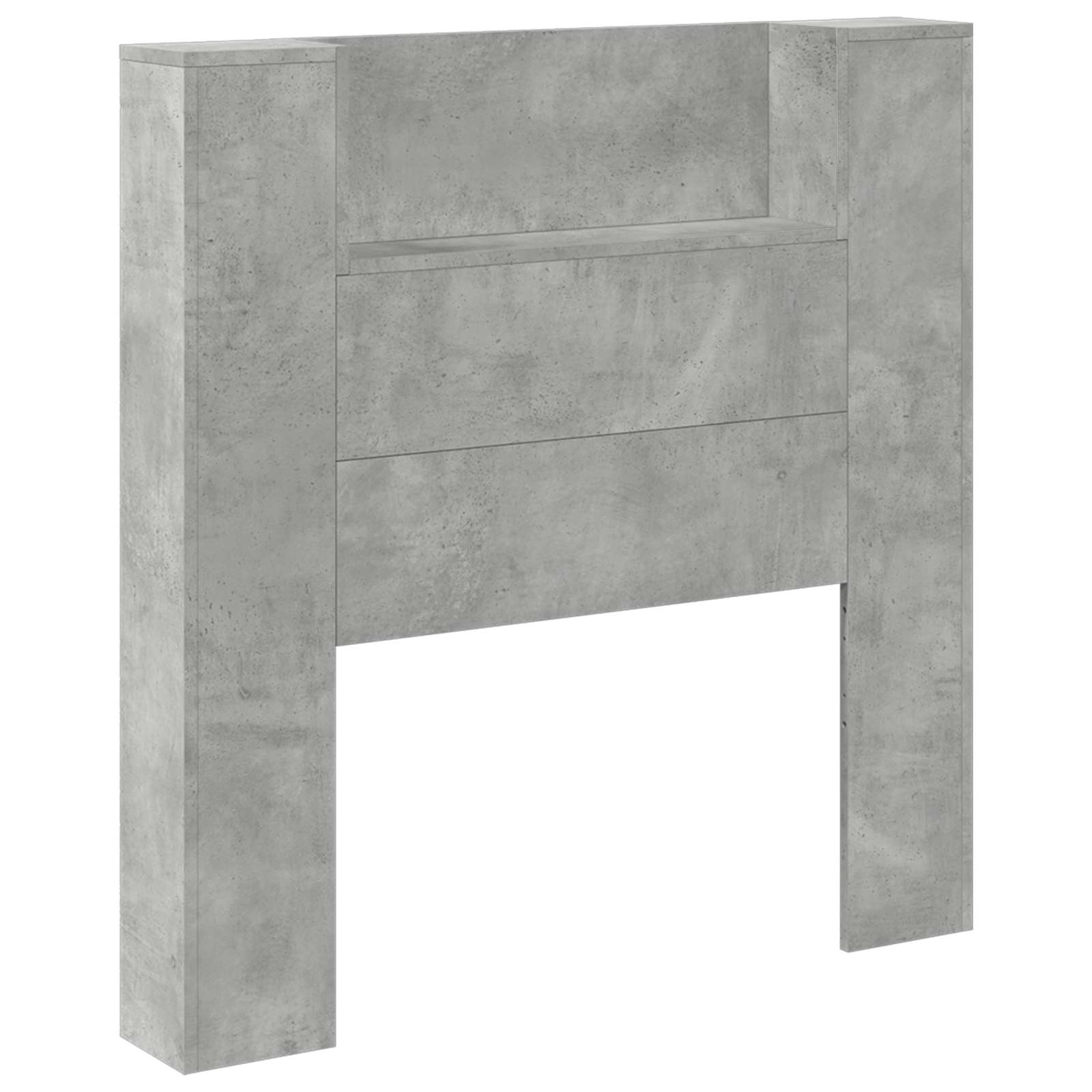 Tête de lit Gris béton 100 x 16,5 x 103,5 cm Bois d'ingénierie - XIOS
