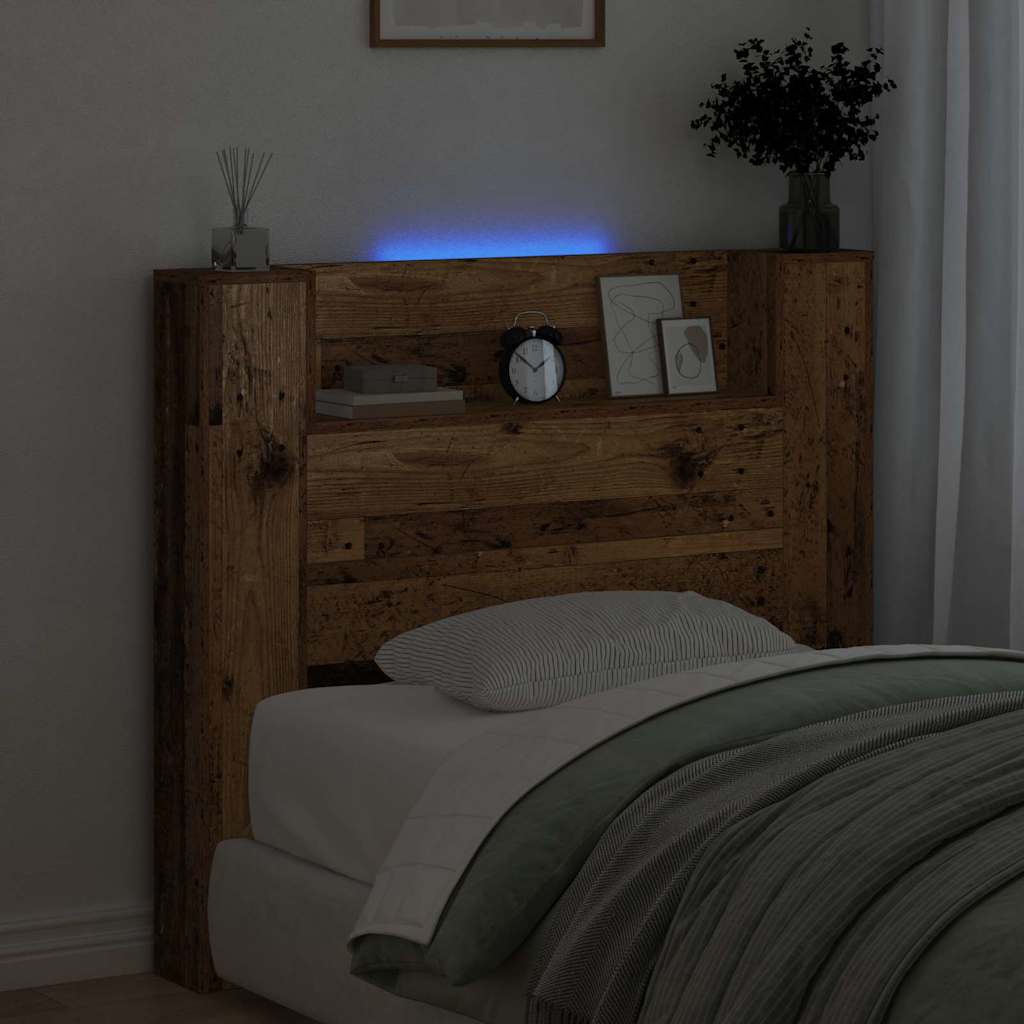Tête de lit Bois ancien 120 x 15 x 103,5 cm Bois d'ingénierie - XIOS