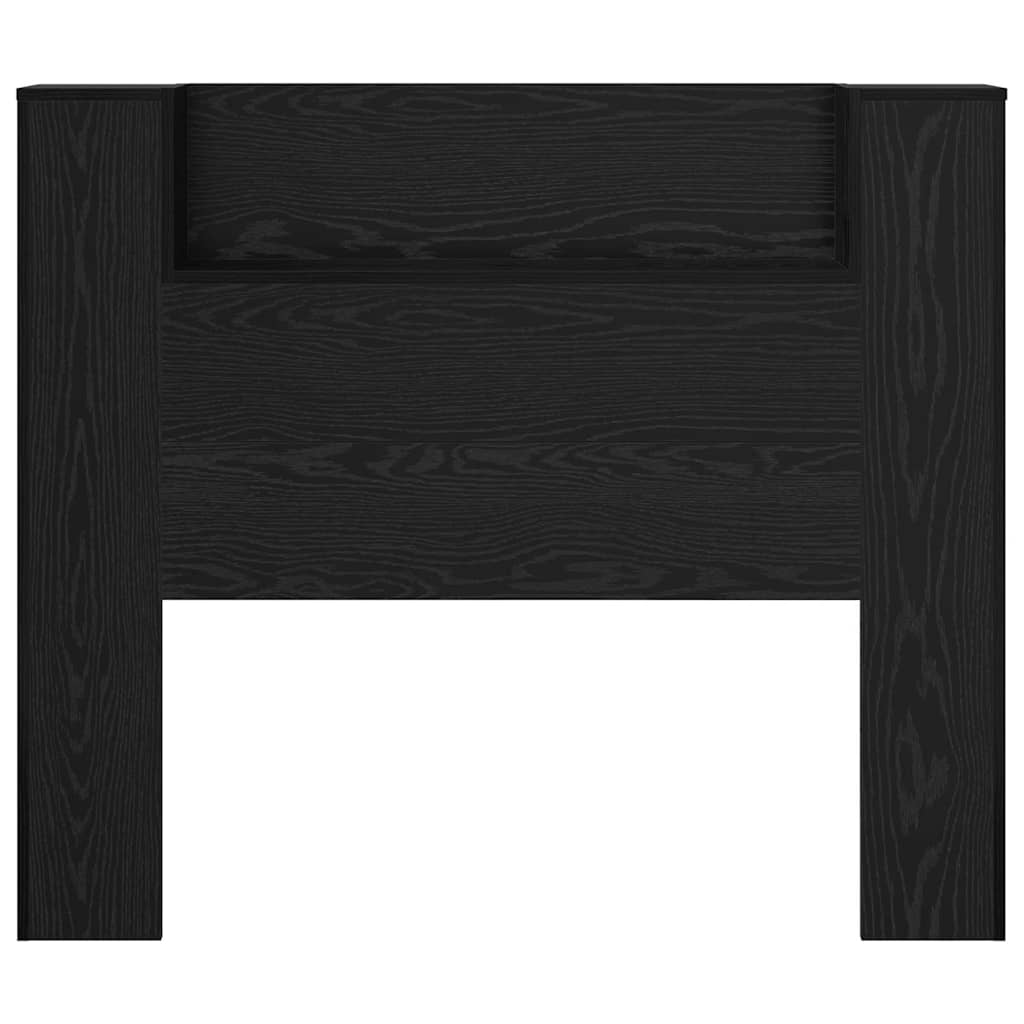 Cabinet de Tête de Lit Chêne noir 120 x 15 x 103.5 cm - XIOS
