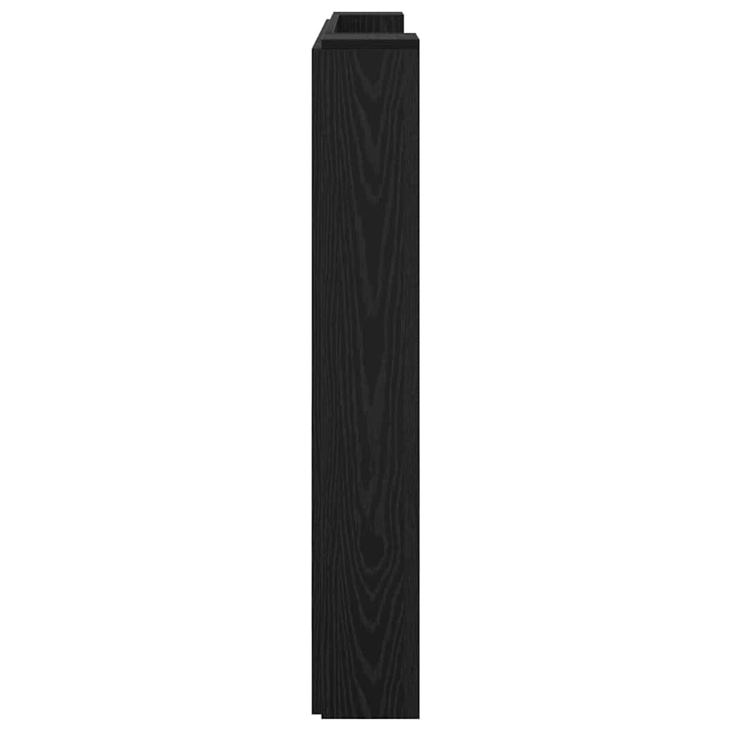 Tête de lit Chêne noir 120 x 15 x 103,5 cm Bois d'ingénierie - XIOS