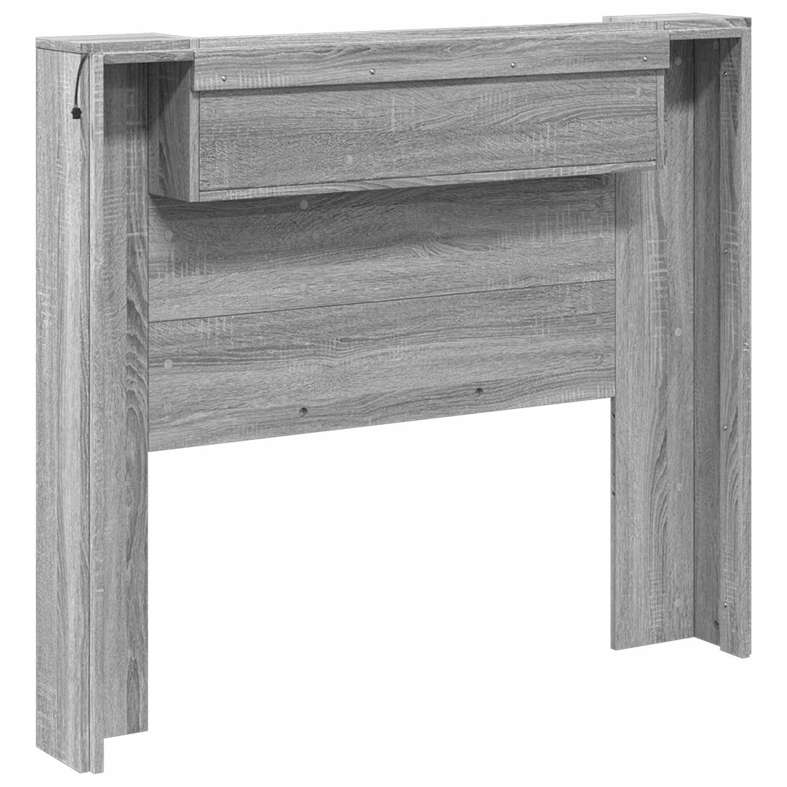 Tête de lit Gris Sonoma 120 x 16,5 x 103,5 cm Bois d'ingénierie - XIOS