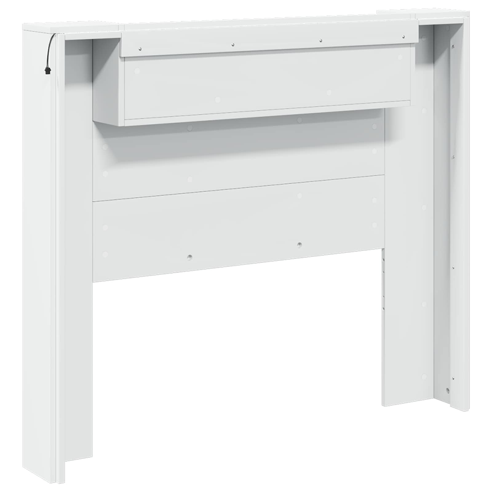 Tête de lit Blanc 120 x 16,5 x 103,5 cm Bois d'ingénierie - XIOS