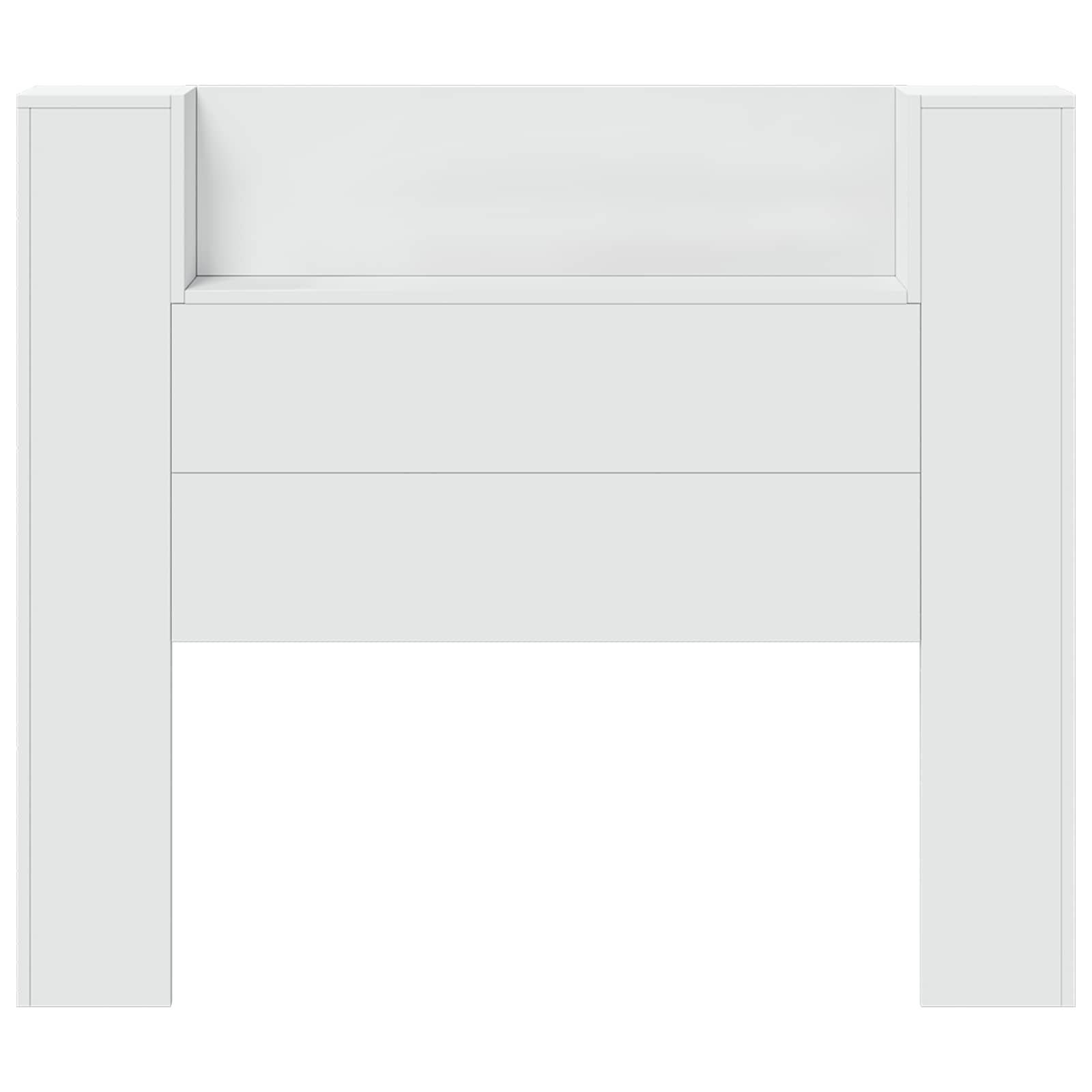 Tête de lit Blanc 120 x 16,5 x 103,5 cm Bois d'ingénierie - XIOS