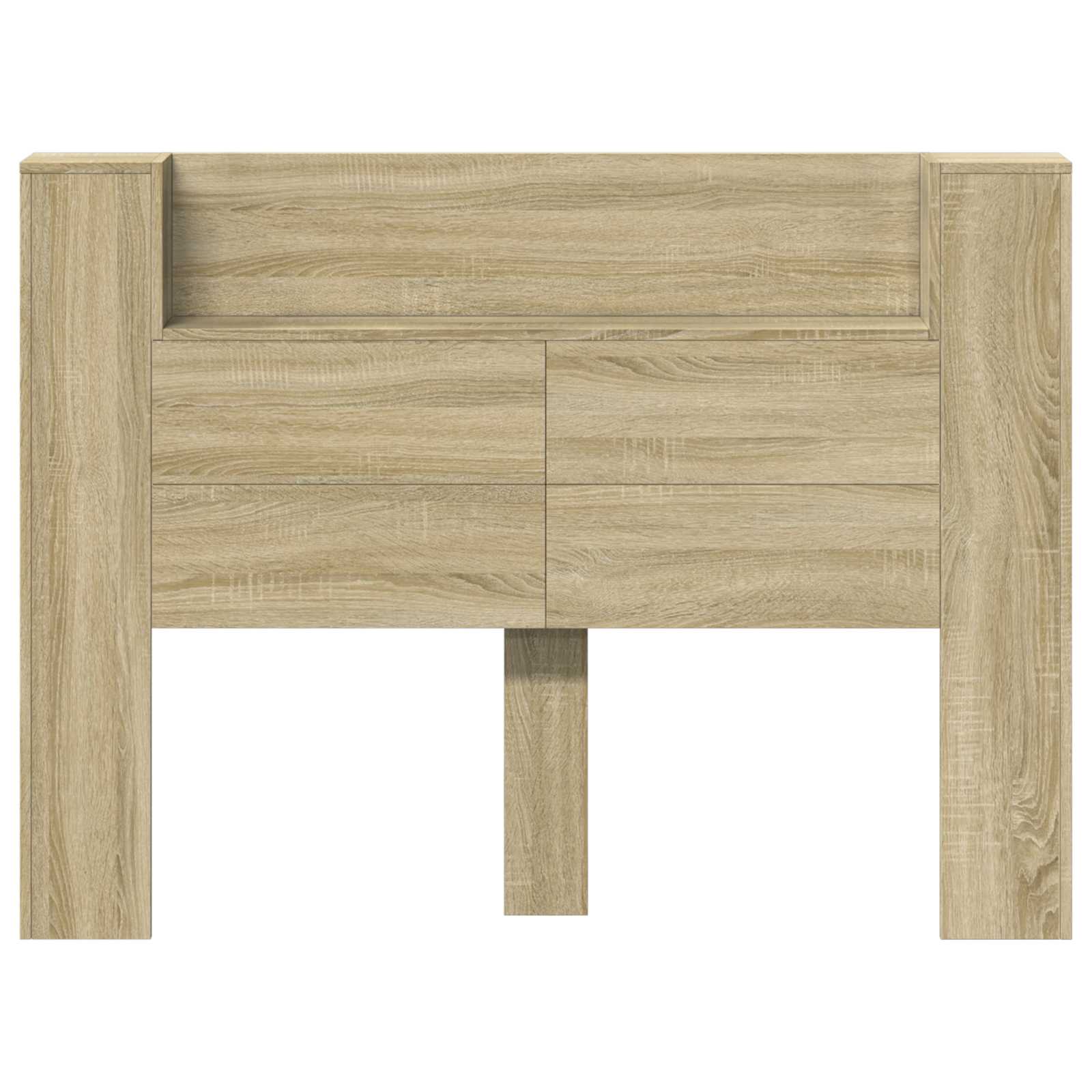 Tête de lit avec étagère Chêne Sonoma 140 x 16,5 x 103,5 cm - XIOS
