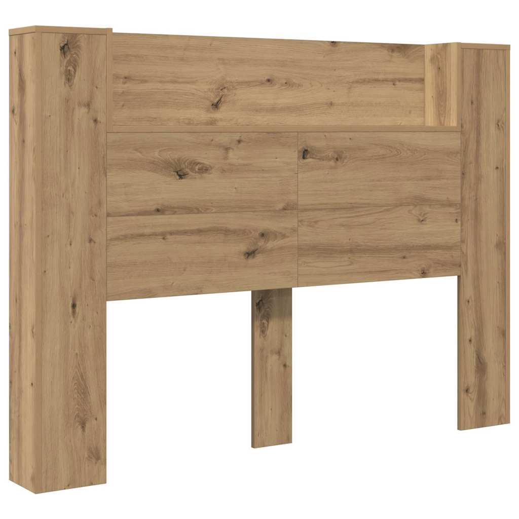 Tête de lit avec étagère Chêne artisanal 140 x 17 x 104,5 cm - XIOS