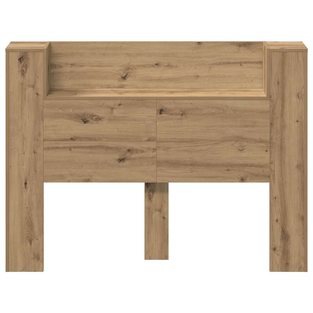 Tête de lit avec étagère Chêne artisanal 140 x 17 x 104,5 cm - XIOS