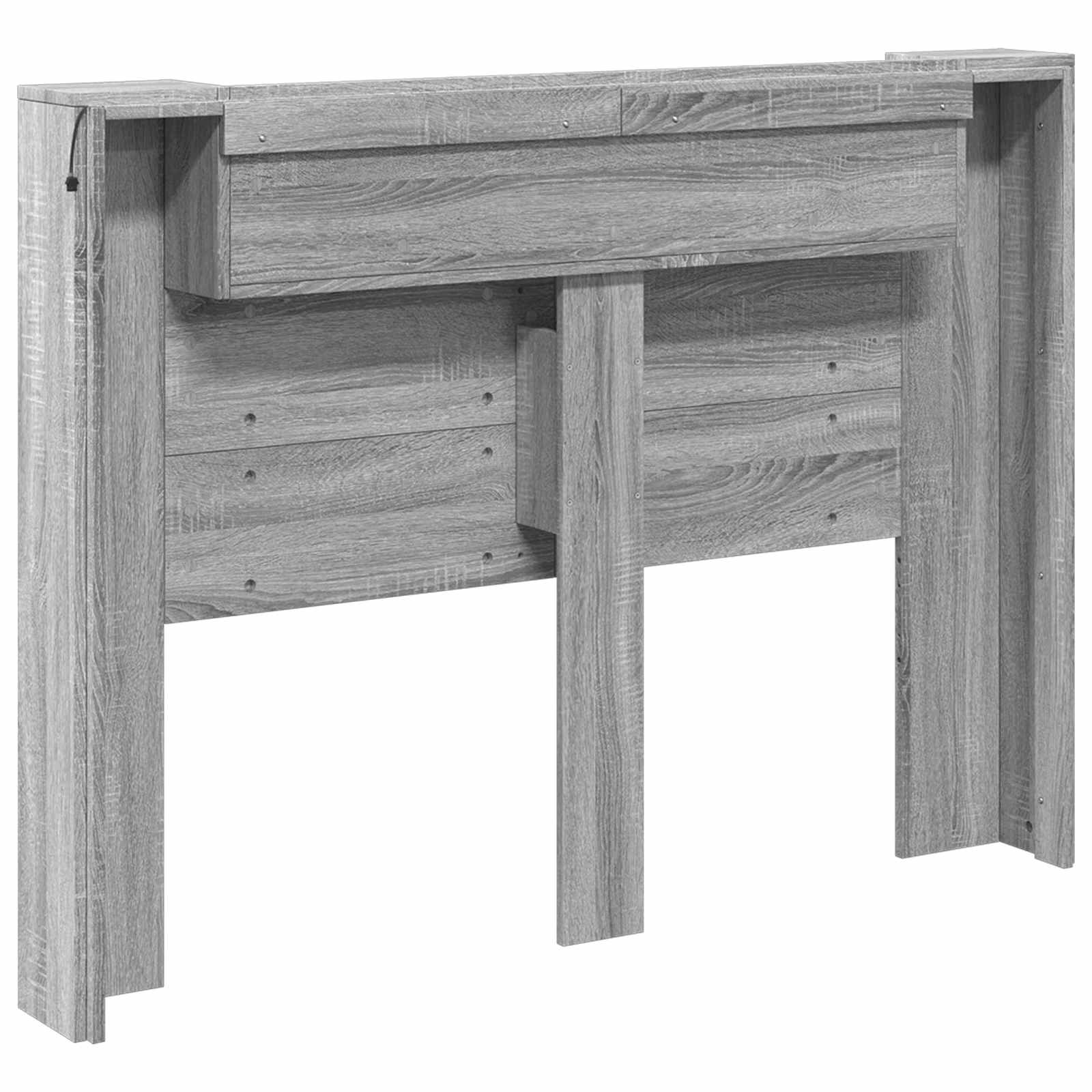Tête de lit Gris Sonoma 140 x 16,5 x 103,5 cm Bois d'ingénierie - XIOS