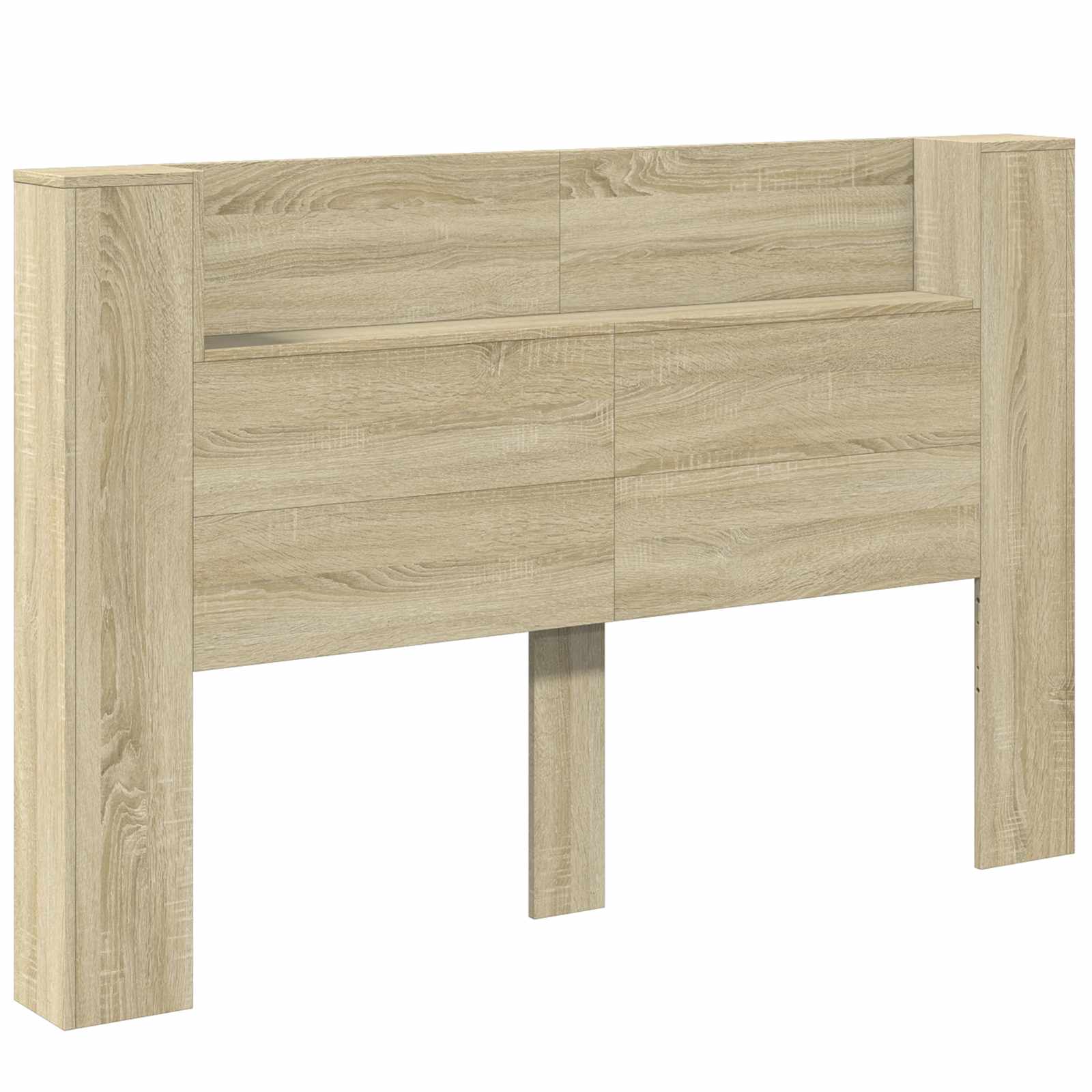 Tête de lit avec étagère Chêne Sonoma 160 x 16,5 x 103,5 cm - XIOS