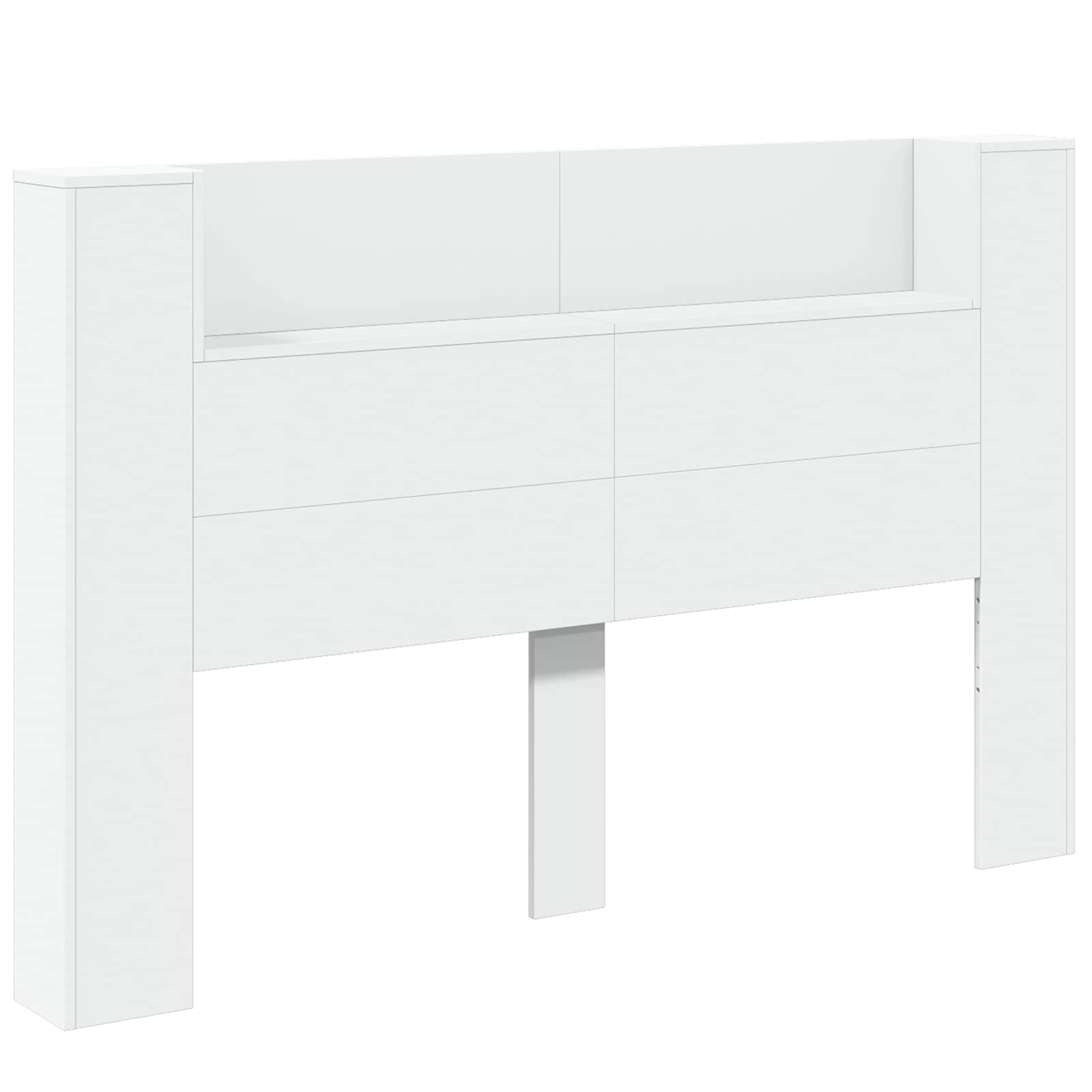 Tête de lit Blanc 160 x 16,5 x 103,5 cm Bois d'ingénierie - XIOS